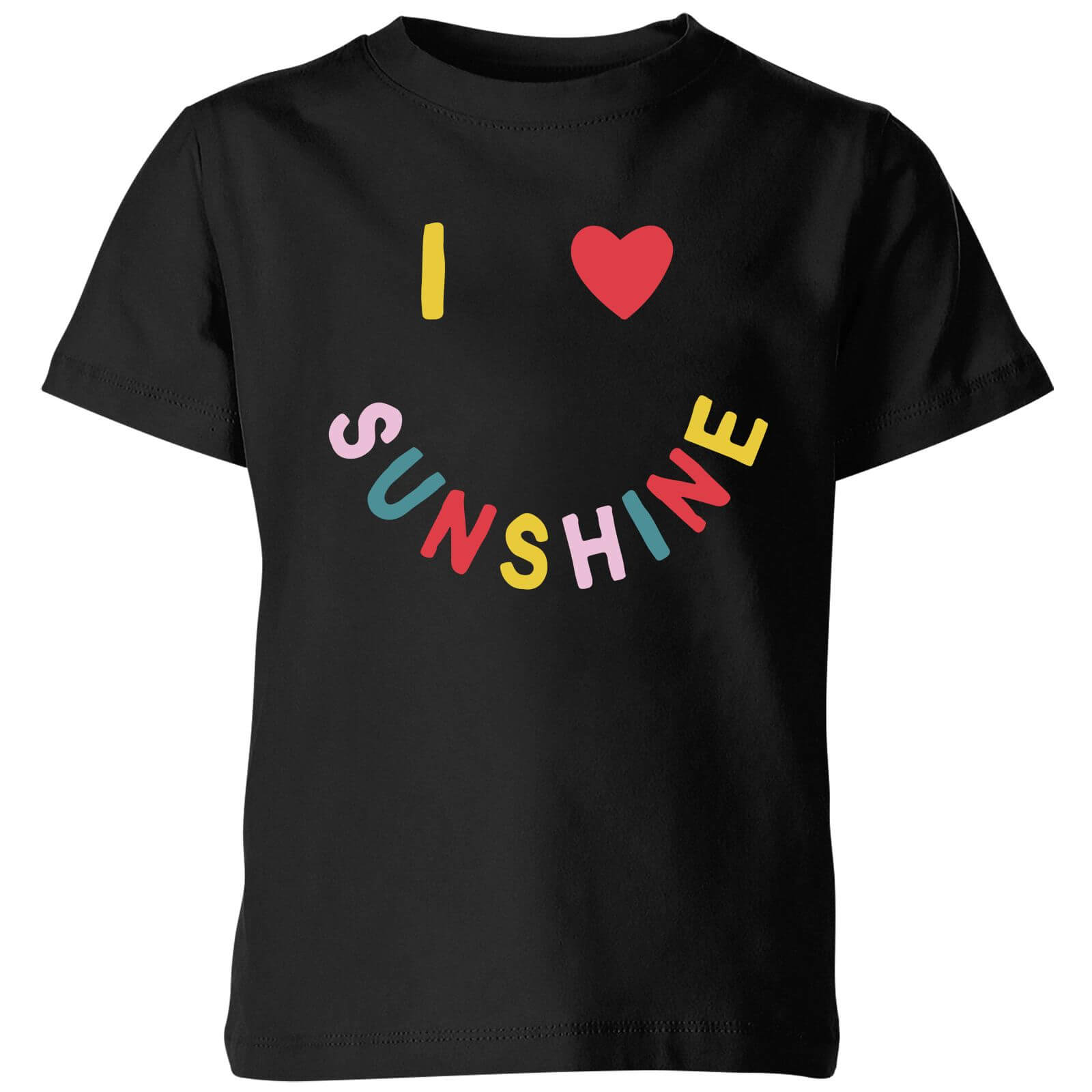 My Little Rascal I Love Sunshine Kids' T-Shirt - Black - 3-4 Years - Black