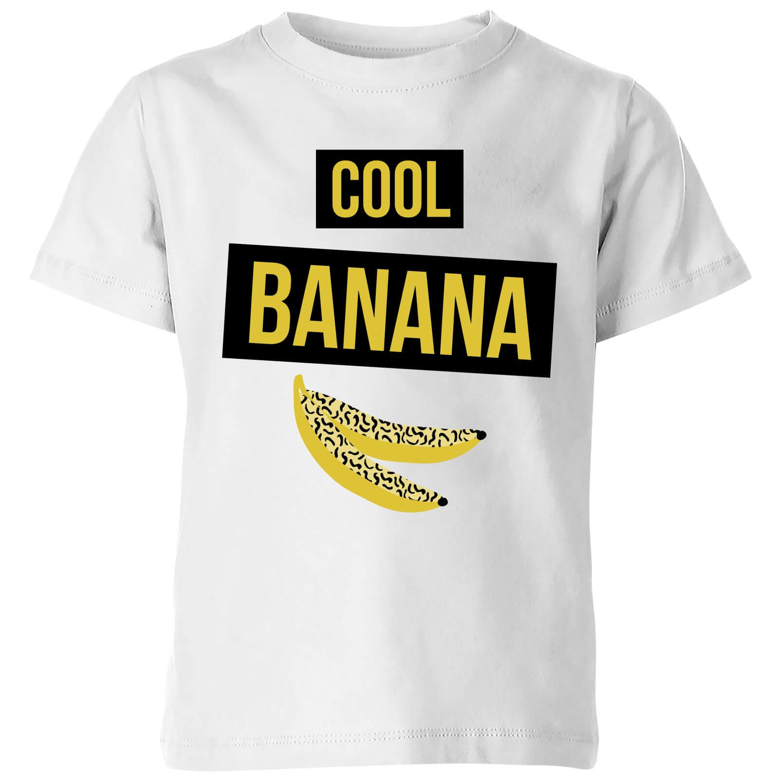 My Little Rascal Cool Banana Kids' T-Shirt - White - 3-4 Years - White