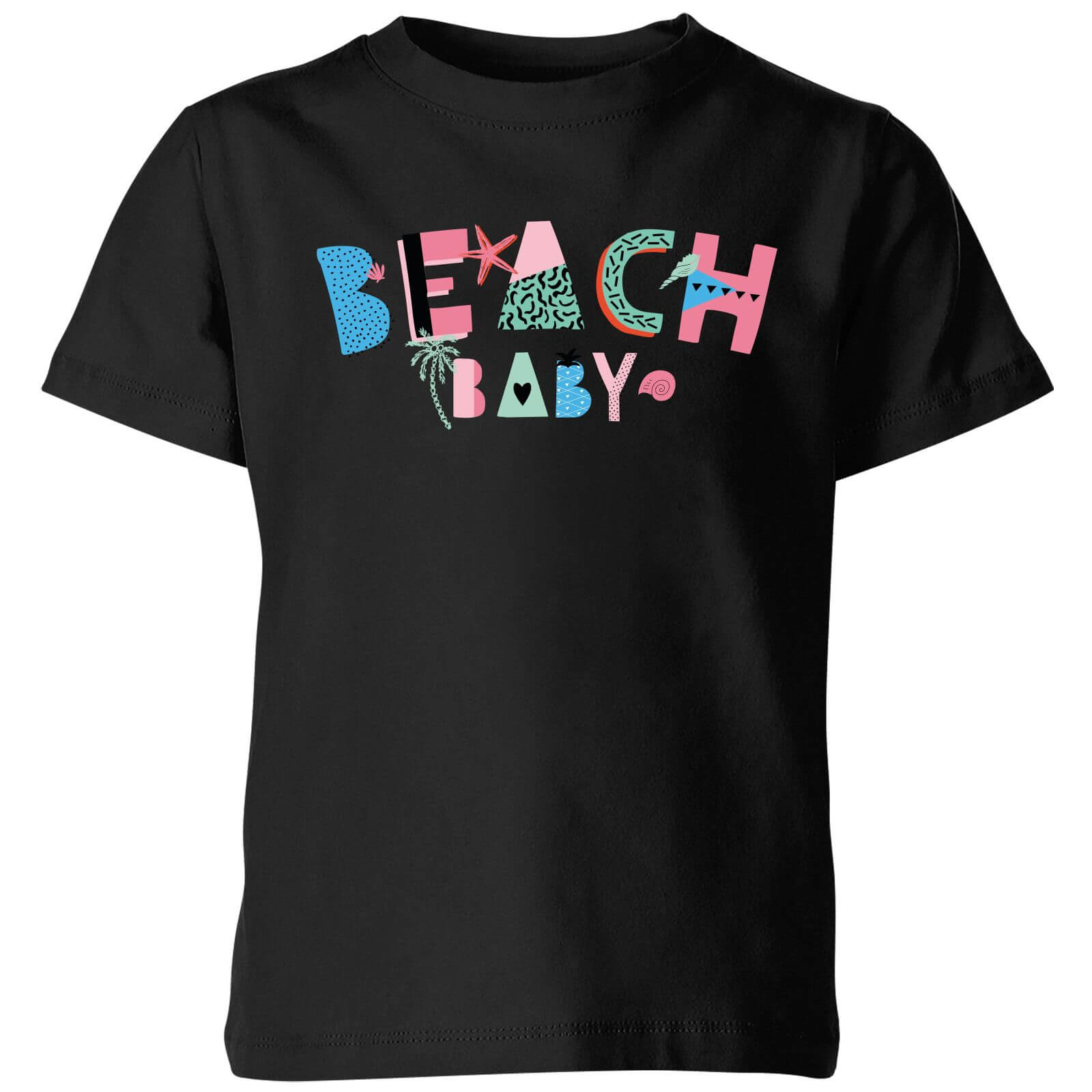 My Little Rascal Beach Baby Kids' T-Shirt - Black - 3-4 Years - Black