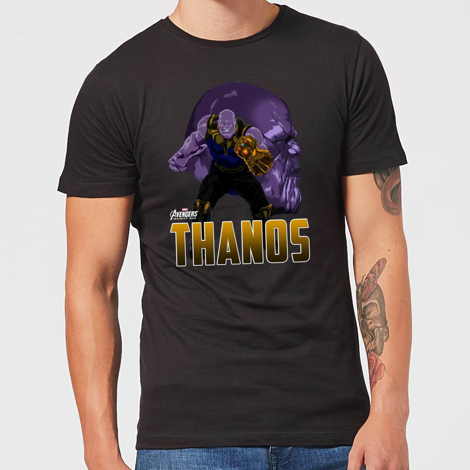 

T-Shirt Avengers Thanos - Nero - Uomo - XXL