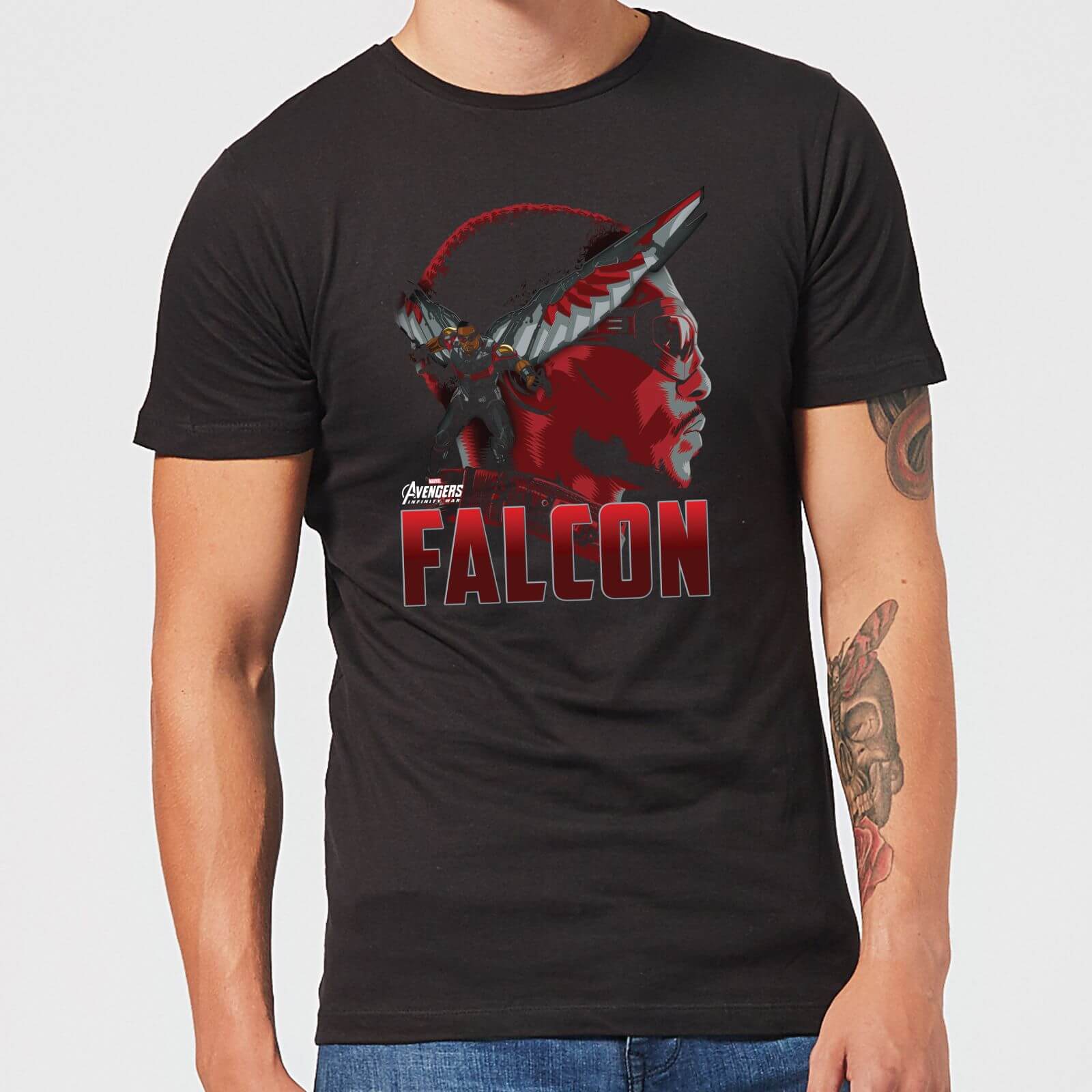 

T-Shirt Avengers Falcon - Nero - Uomo - XL