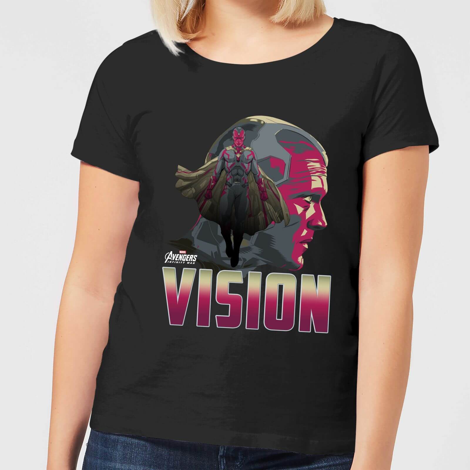 

T-Shirt Femme Vision Avengers - Noir - XXL - Noir