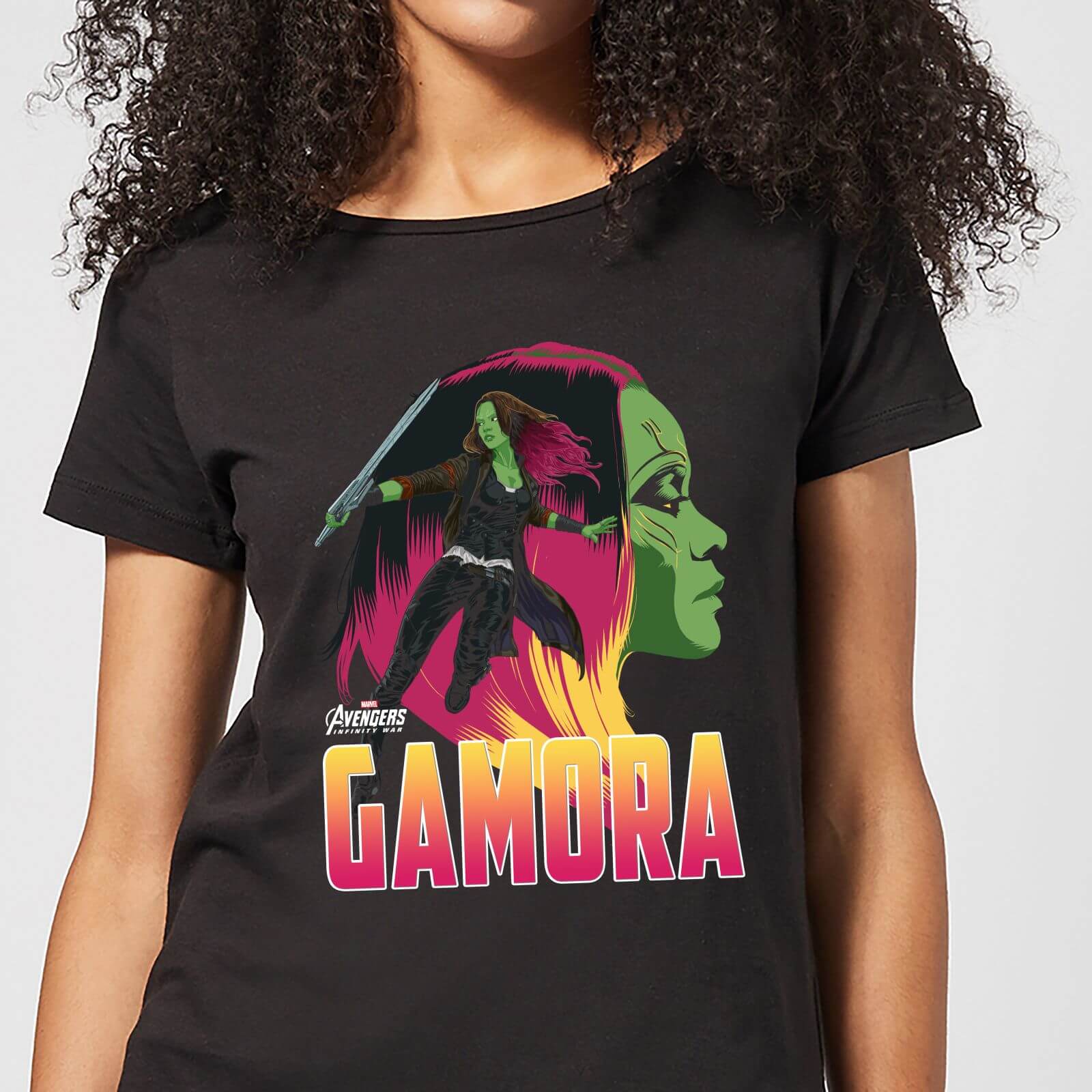 Avengers Gamora Women's T-Shirt - Black - XXL