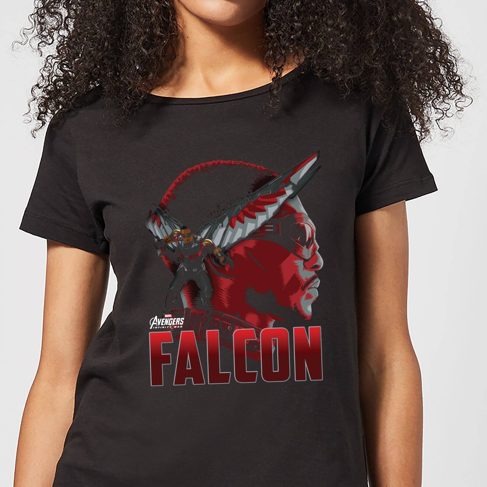 

T-Shirt Femme Falcon Avengers - Noir - S - Noir