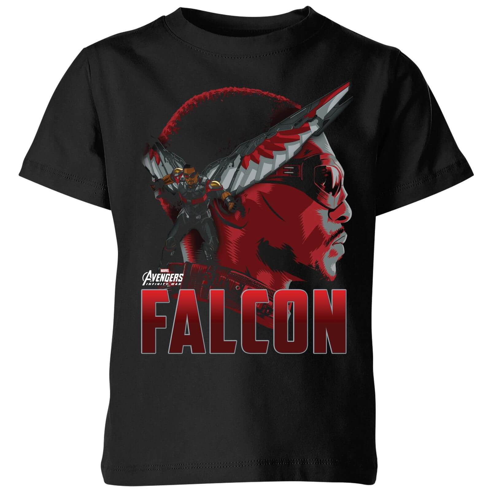 

T-Shirt Avengers Falcon - Nero - Bambini - 3-4 Anni