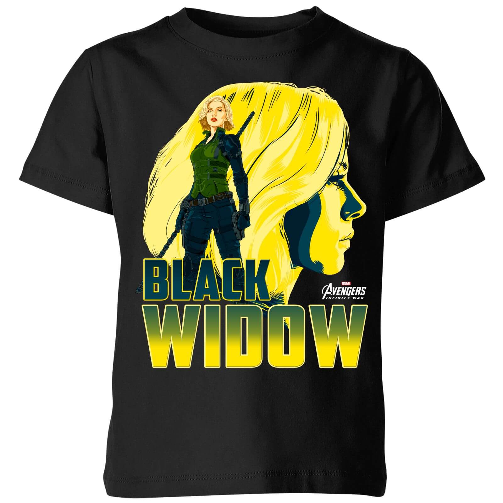 

T-Shirt Avengers Black Widow - Nero - Bambini - 3-4 Anni