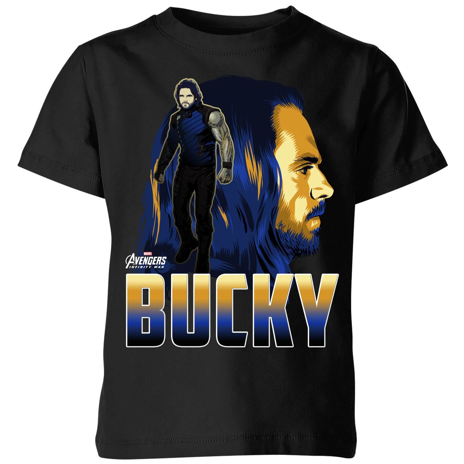 

T-Shirt Enfant Bucky Avengers - Noir - 5-6 ans - Noir