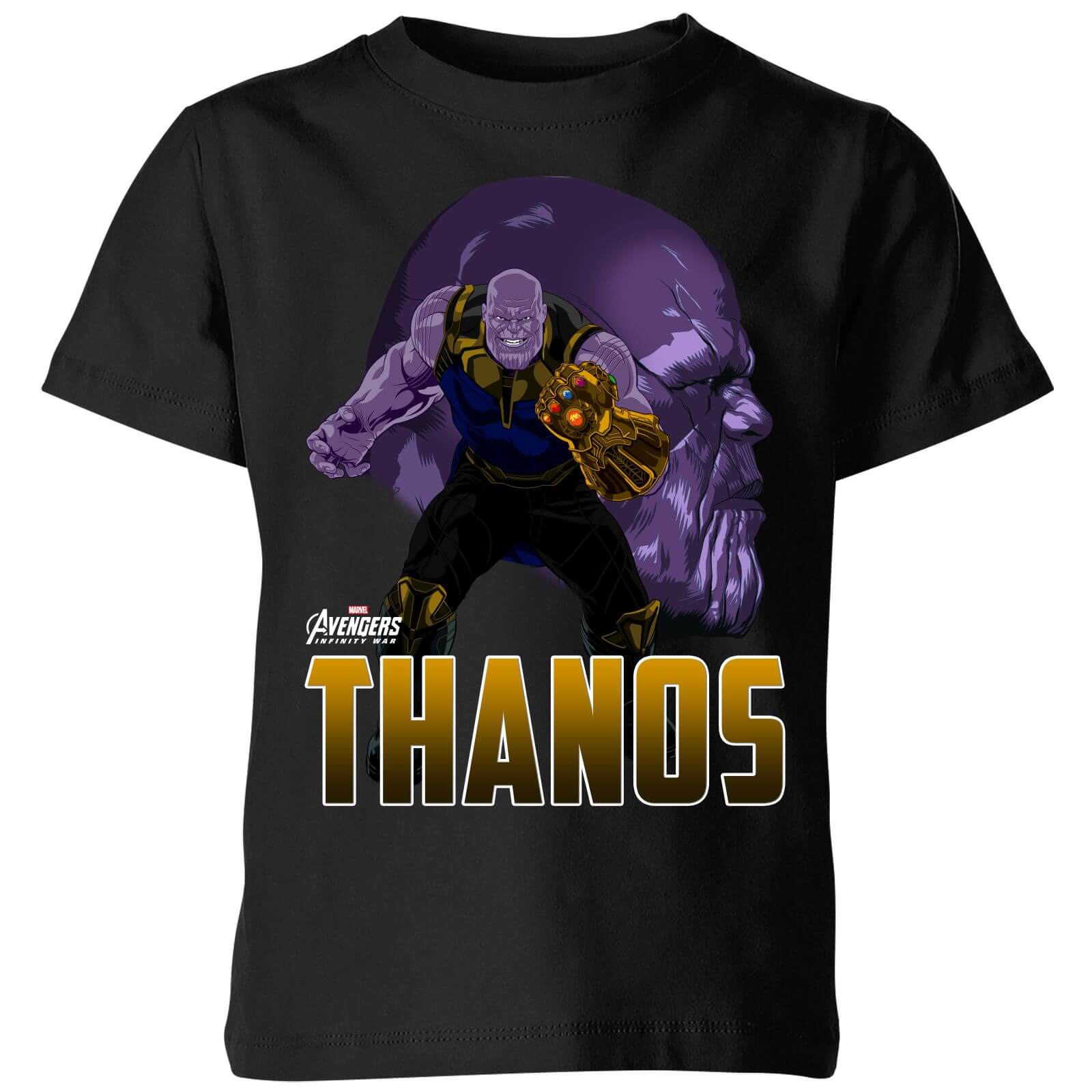 

T-Shirt Avengers Thanos - Nero - Bambini - 7-8 Anni