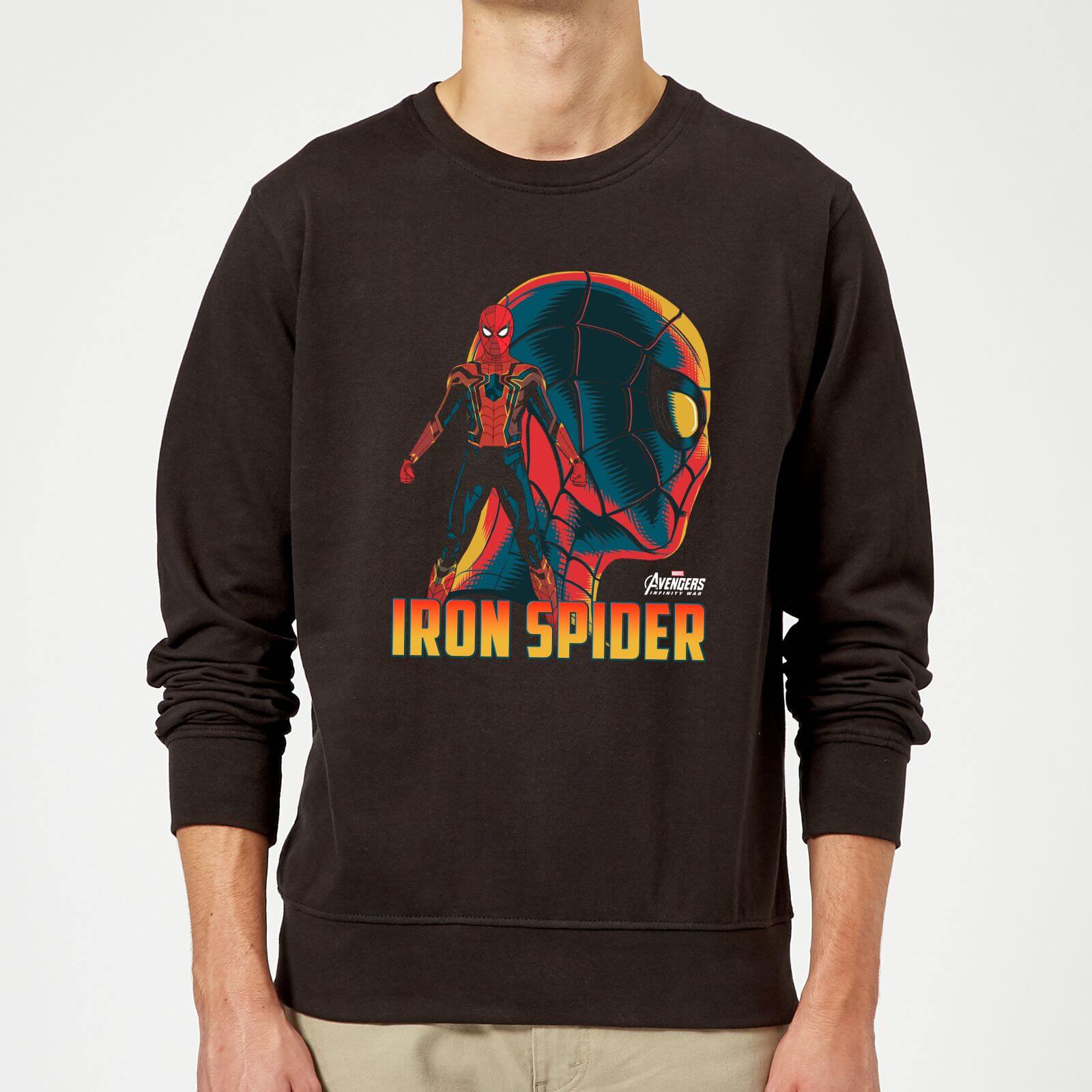 Avengers Iron Spider Sweatshirt - Black - L - Black
