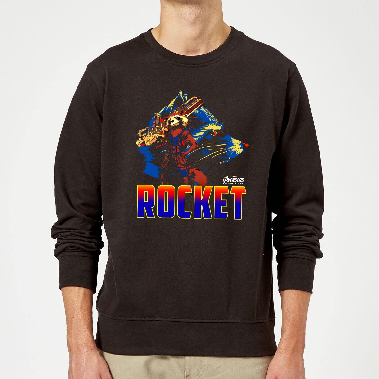 

Felpa Avengers Rocket - Nero - S