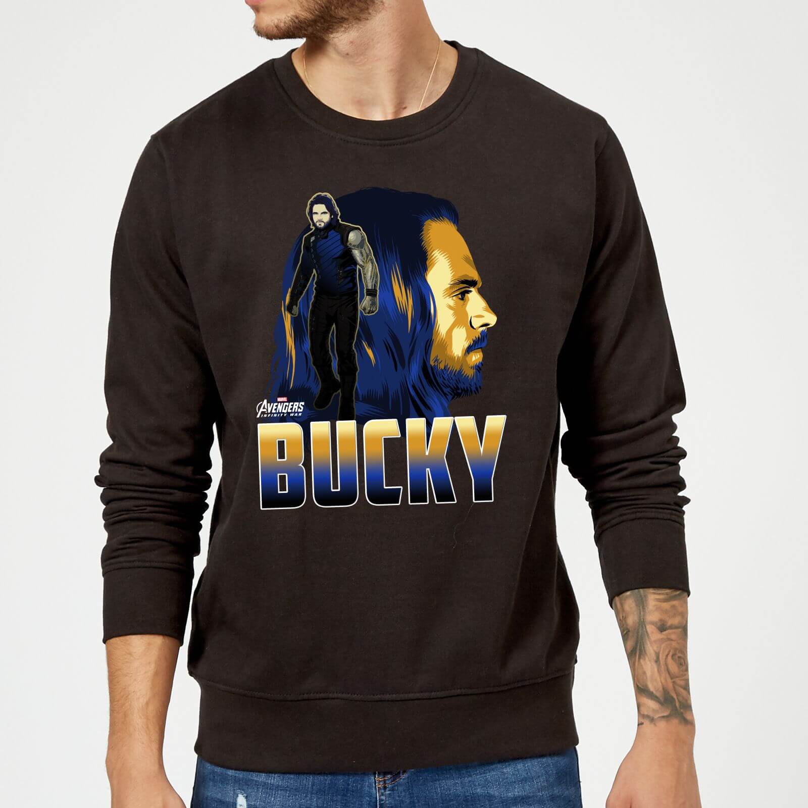 

Felpa Avengers Bucky - Nero - L - Nero