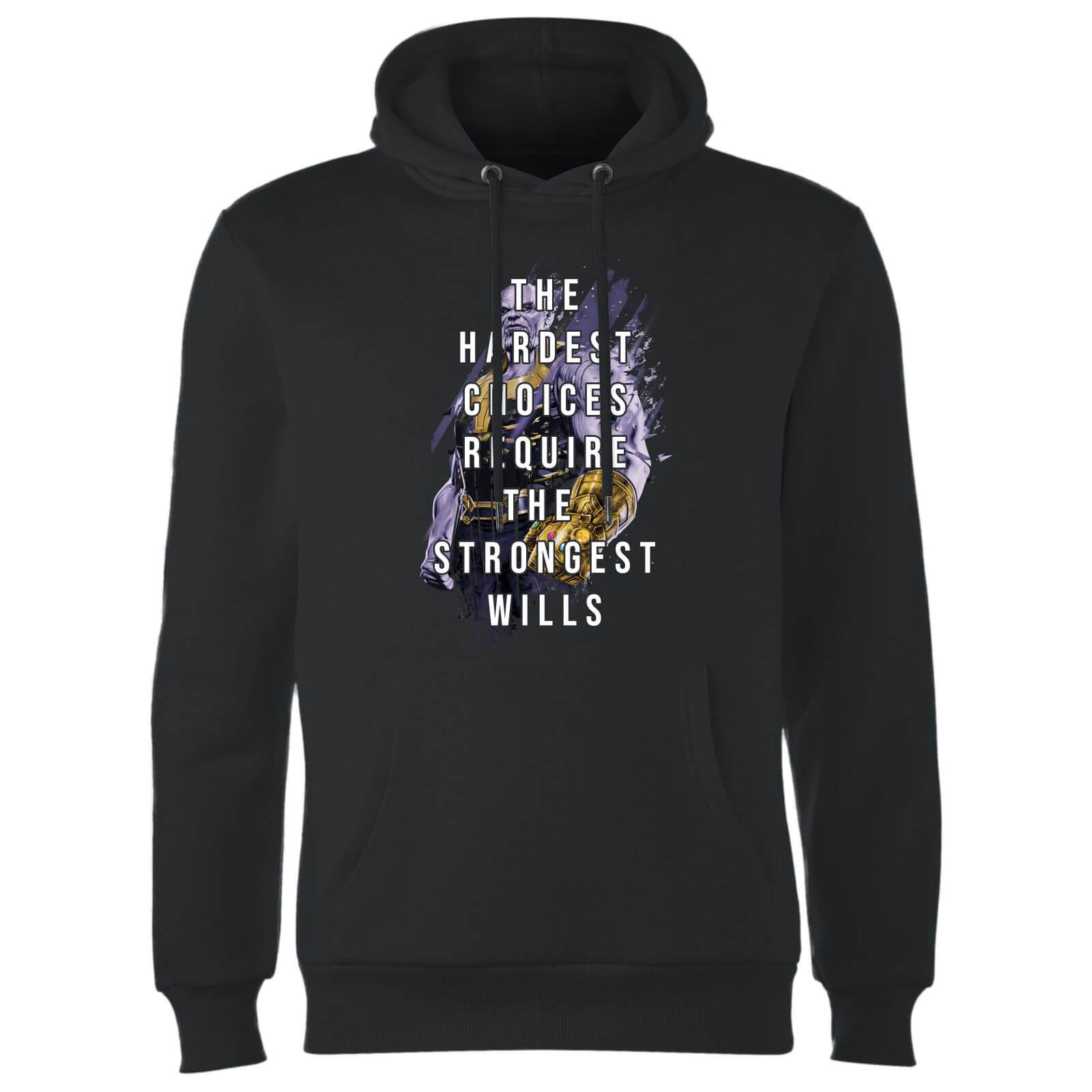 Avengers The Strongest Will Hoodie - Black - S