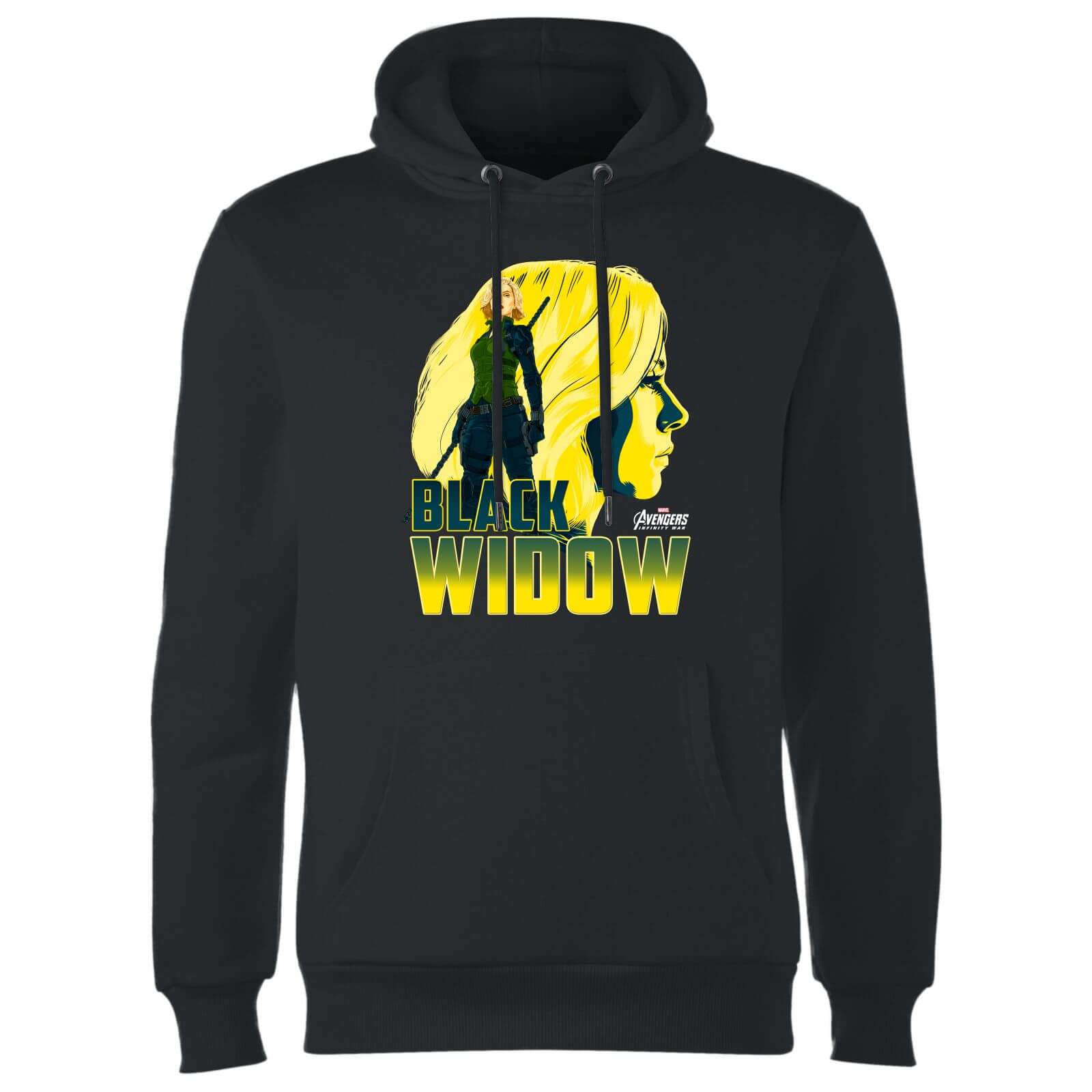 

Felpa con cappuccio Avengers Black Widow - Nero - S