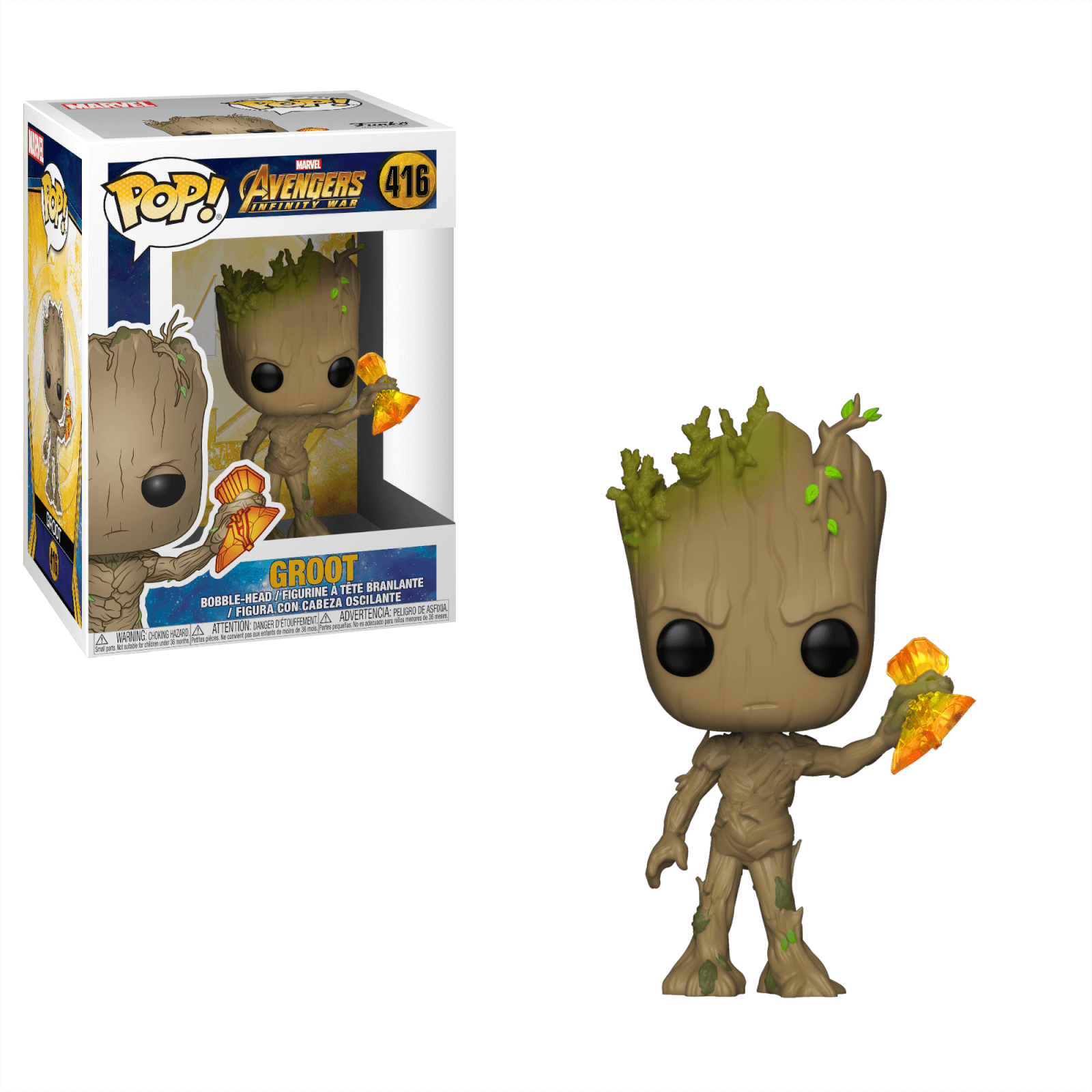 Marvel Infinity War Groot With Stormbreaker Funko Pop! Vinyl