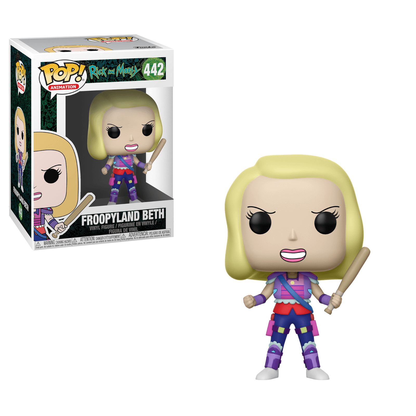 Rick and Morty Froopyland Beth Pop! Vinyl Figure