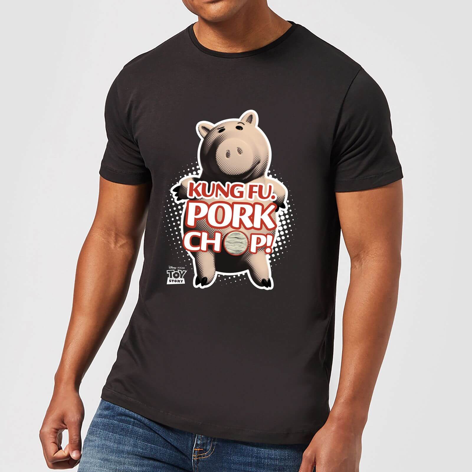 

Toy Story Kung Fu Pork Chop Men's T-Shirt - Black - XL