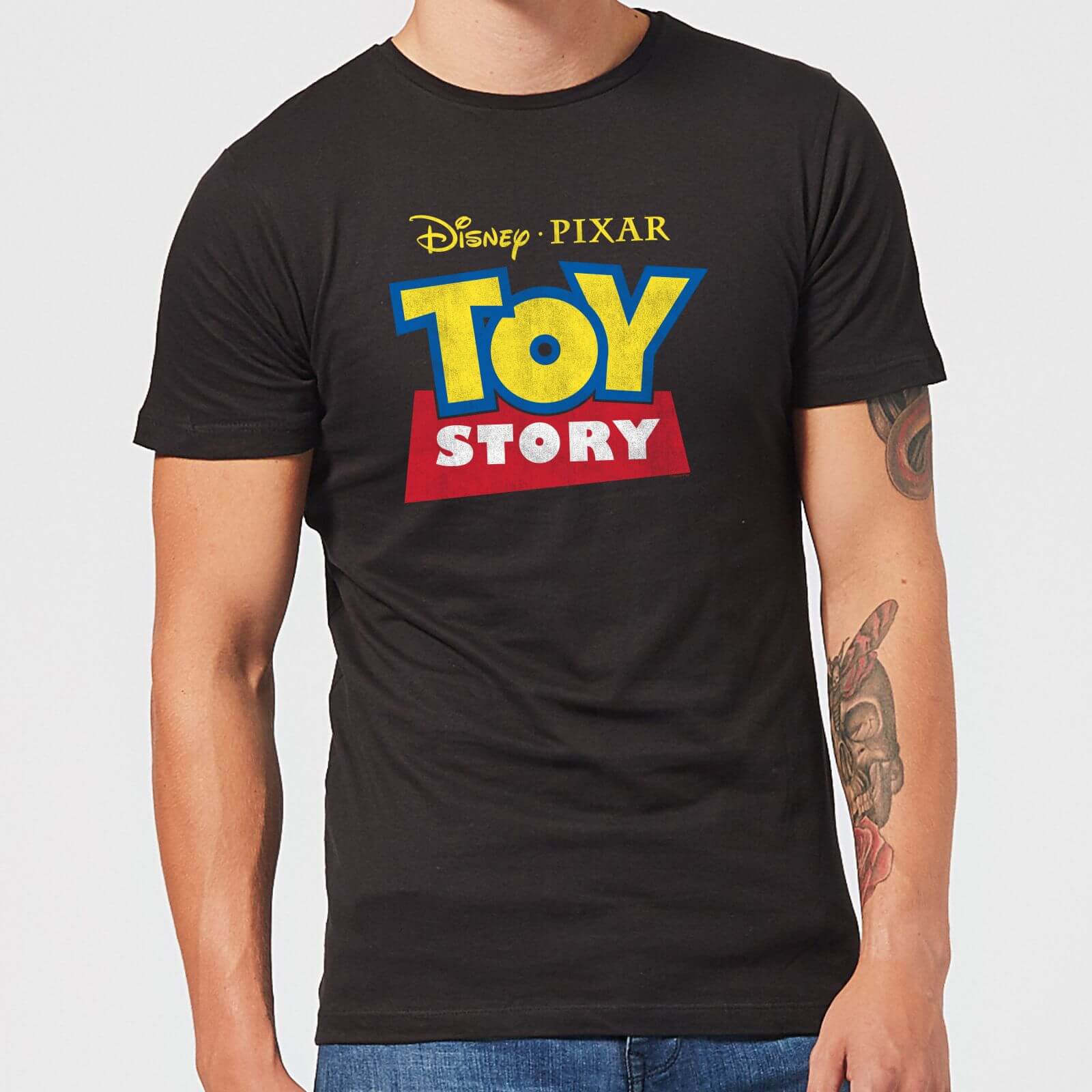 Toy Story Logo Men's T-Shirt - Black - XS
