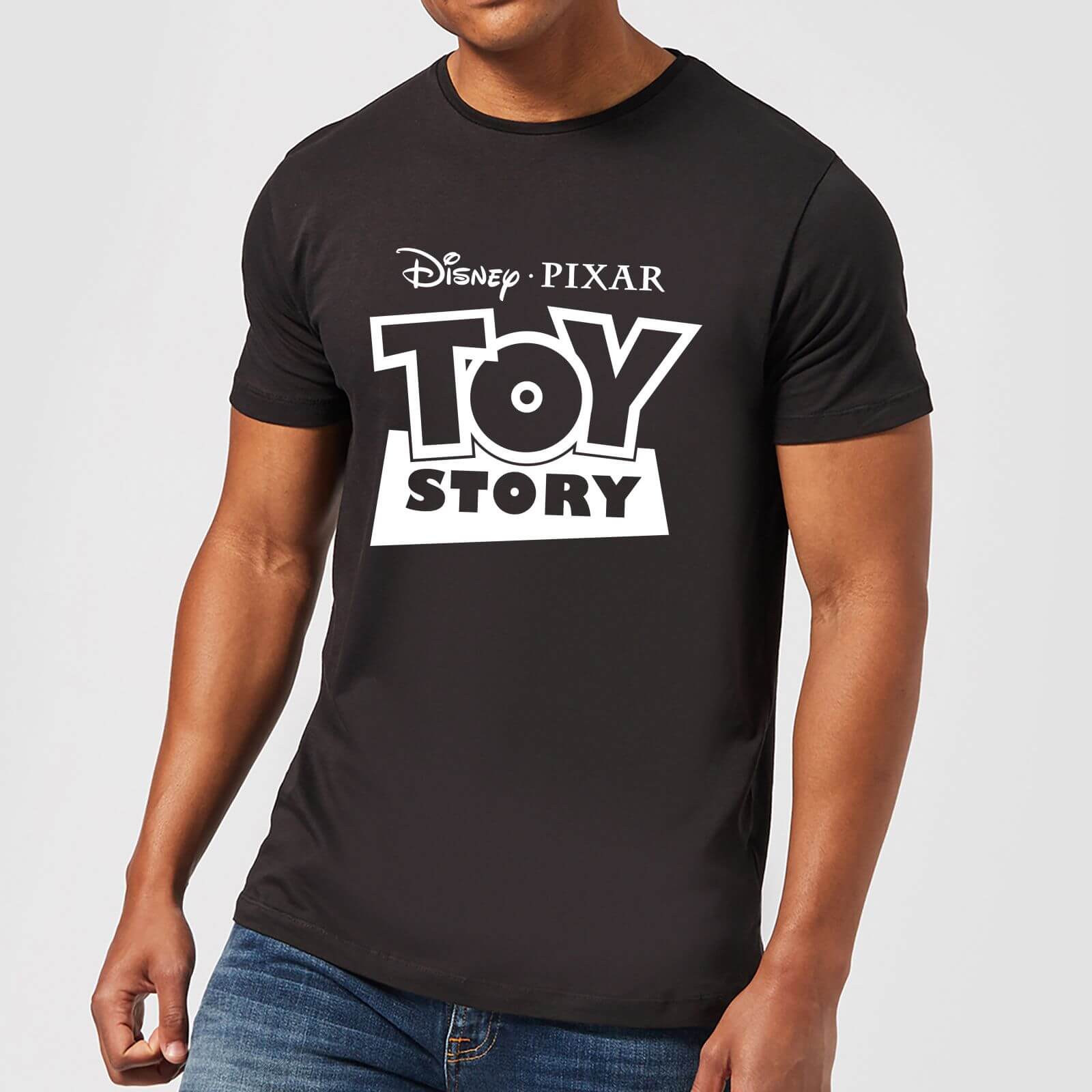 

Toy Story Logo Outline Men's T-Shirt - Black - M - Nero