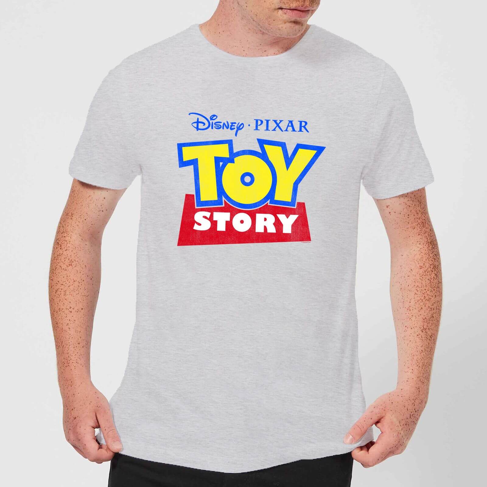 T-Shirt Homme Logo Toy Story - Gris - XXL