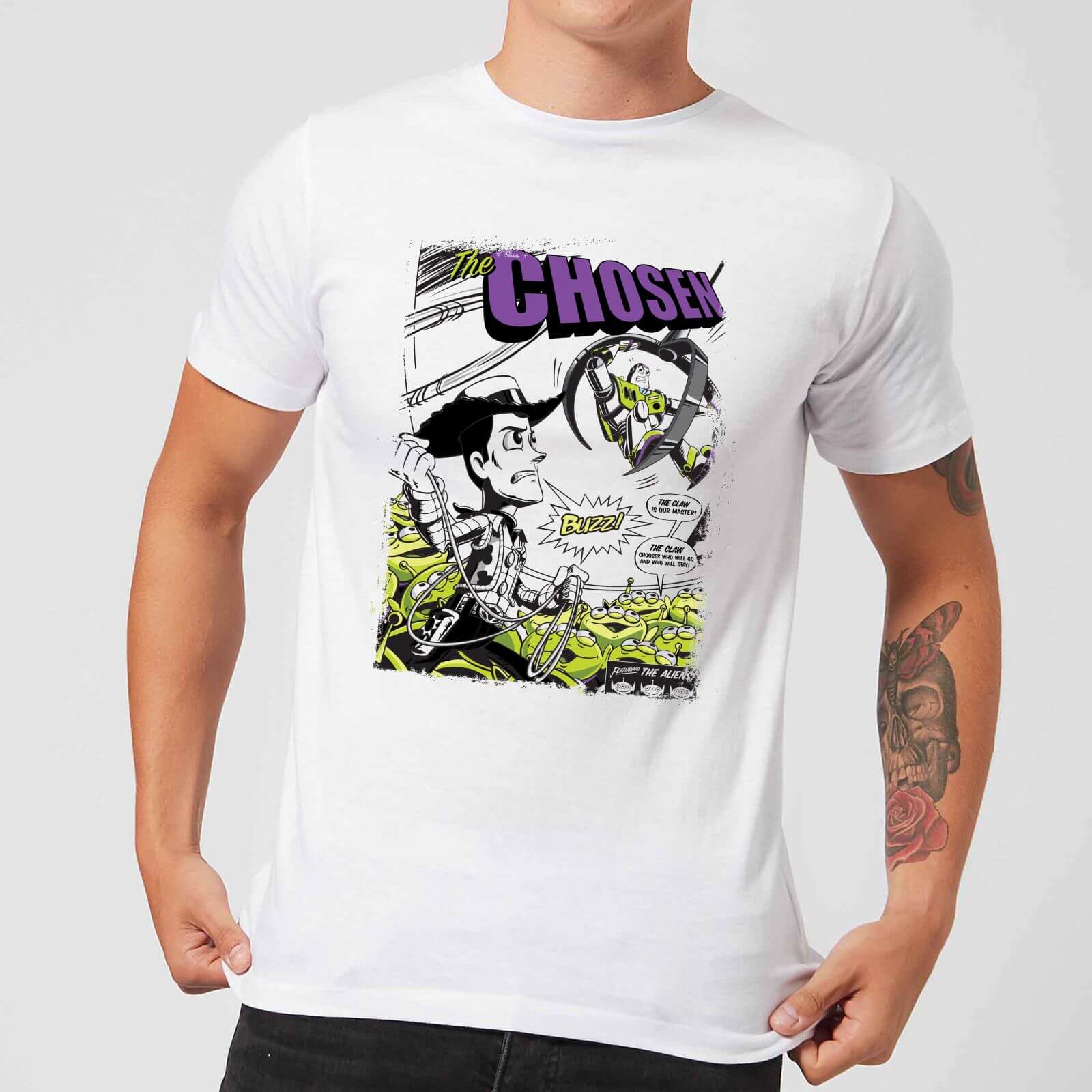 Toy Story Comic Cover Herren T-Shirt - Weiß - 5XL - Weiß
