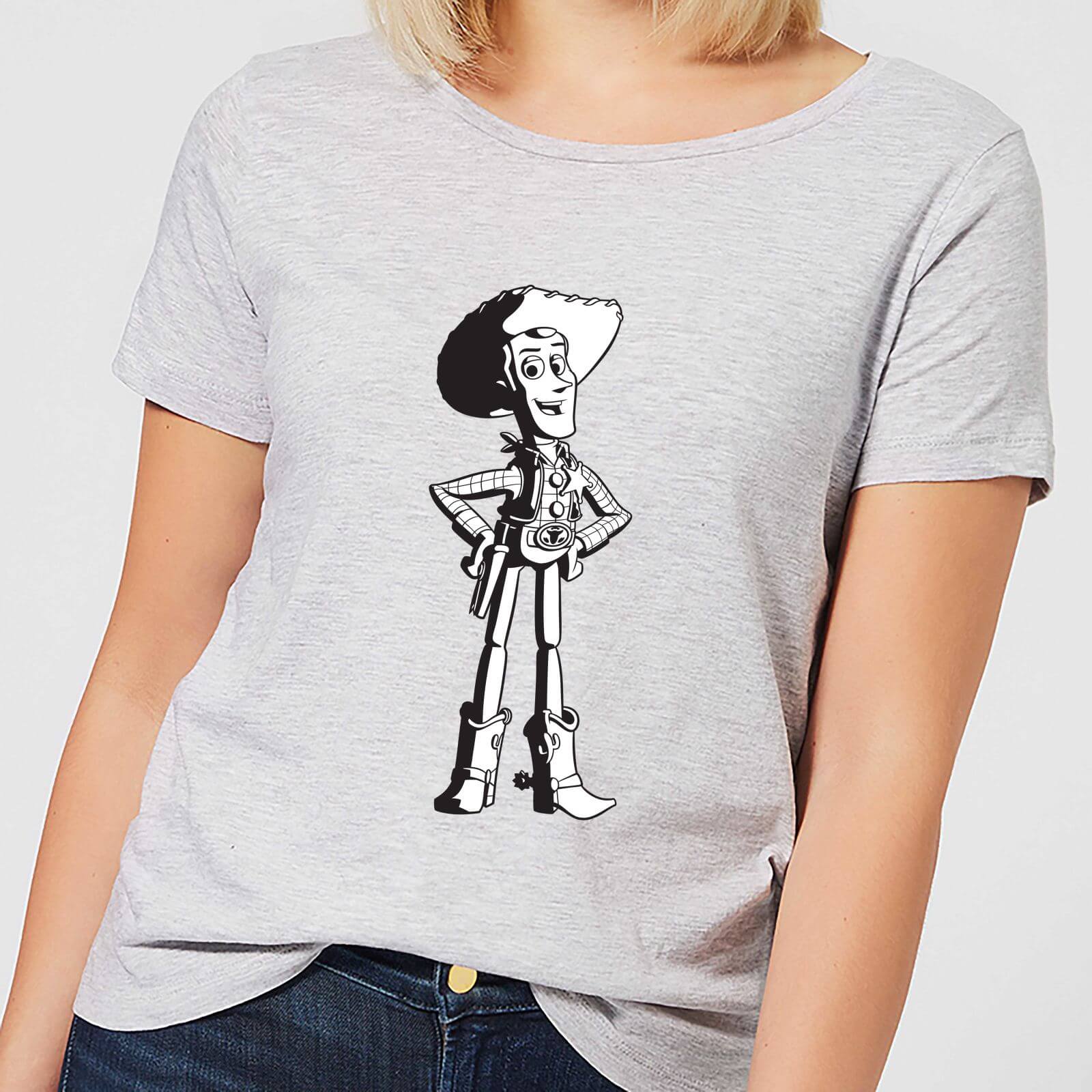 T-Shirt Femme Sheriff Woody Toy Story - Gris - M - Gris