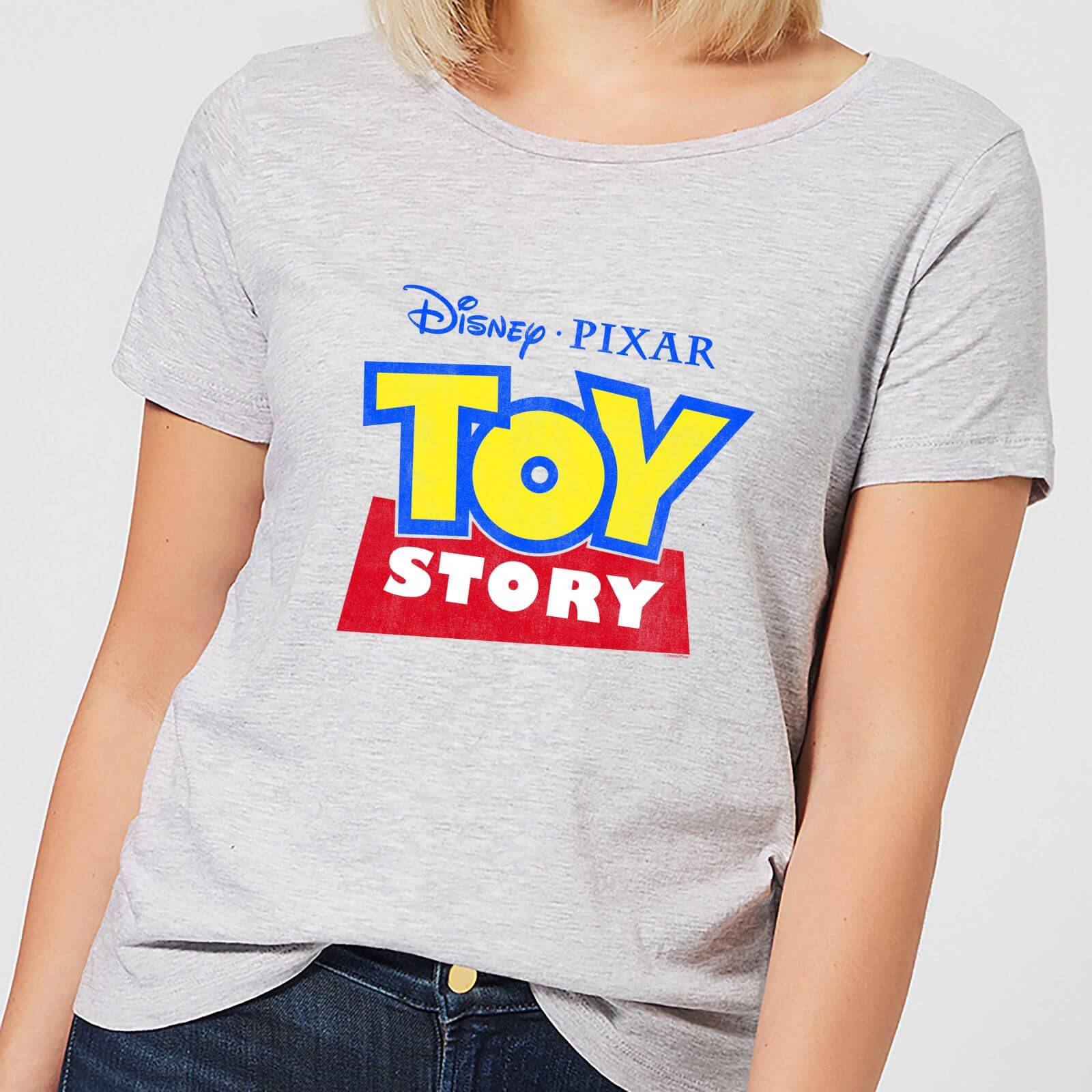 Toy Story Logo Damen T-Shirt - Grau - S