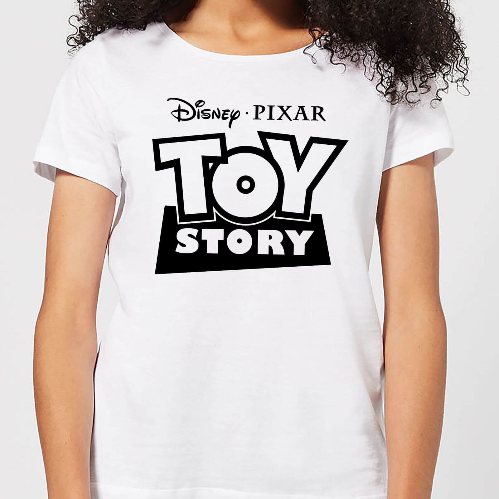 

Toy Story Logo Outline Women's T-Shirt - White - XL - Bianco