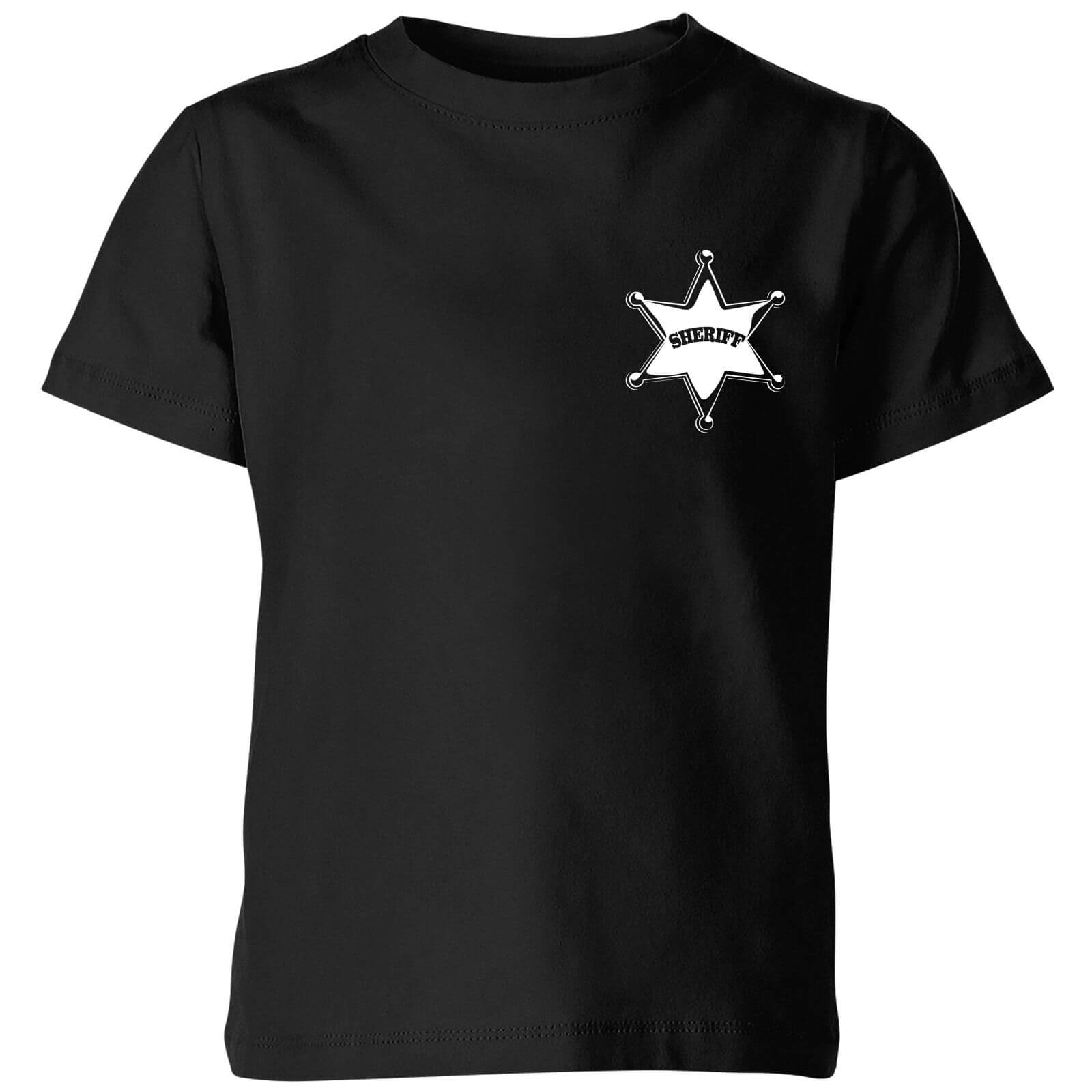 T-Shirt Enfant Sheriff Toy Story - Noir - 3-4 ans - Noir