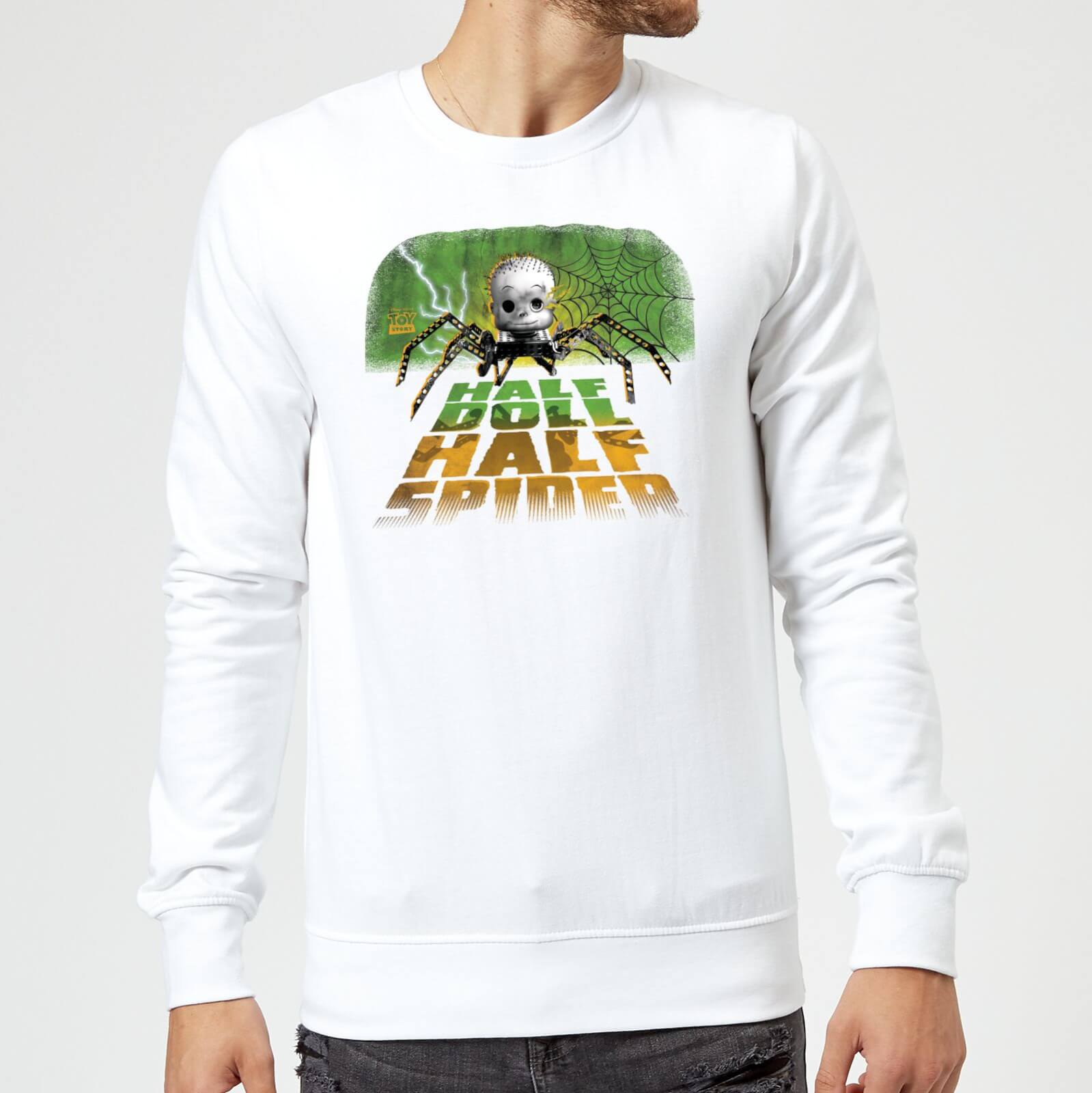Toy Story Half Doll Half-Spider Sweatshirt - White - M - Bianco