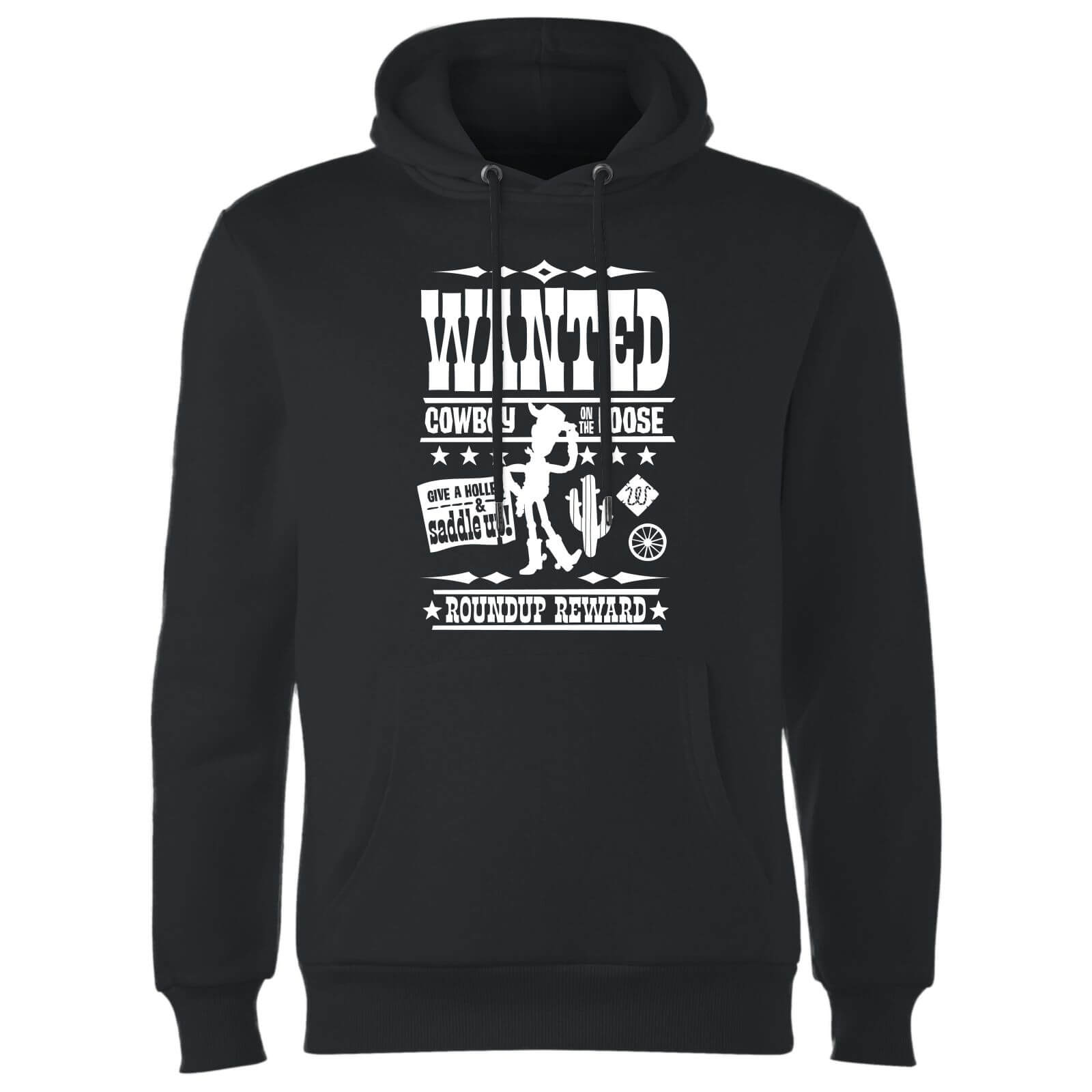 Toy Story Wanted Poster Hoodie - Black - L