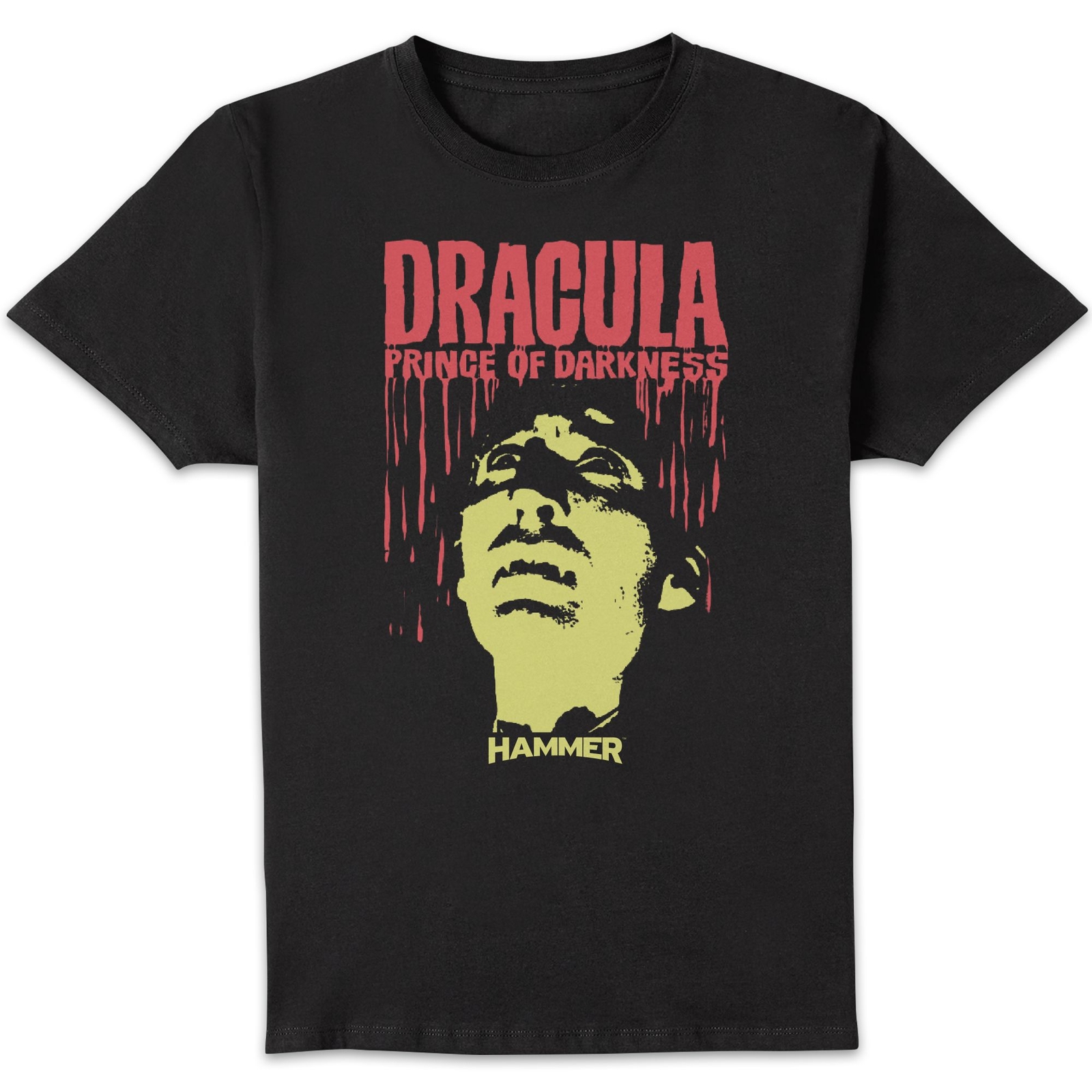 Hammer Horror Dracula Prince Of Darkness Men's T-Shirt - Black - S