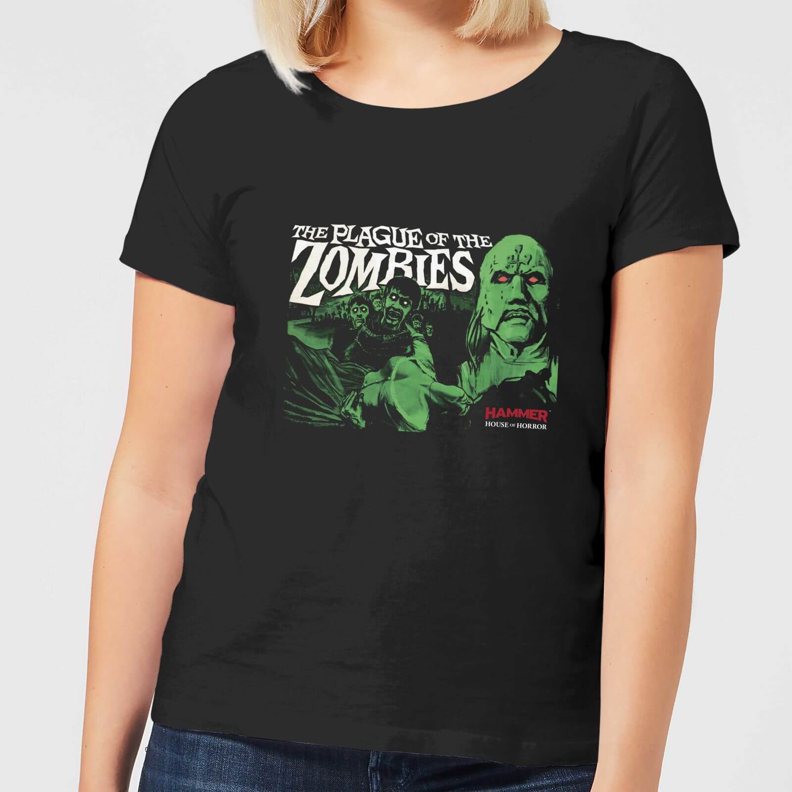 Hammer Horror Plague Of The Zombies Women's T-Shirt - Black - 4XL