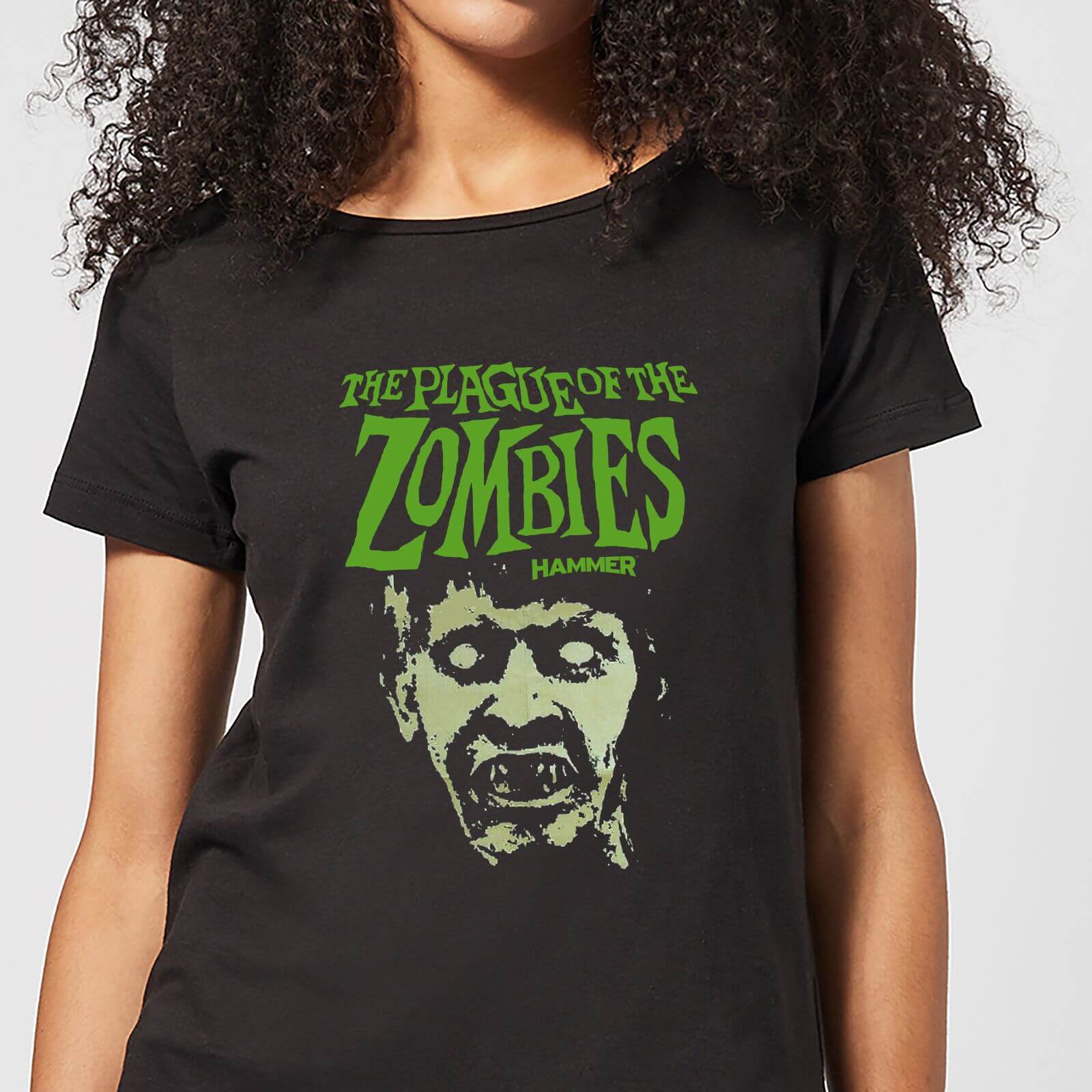 Hammer Horror Plague Of The Zombies Portrait Women's T-Shirt - Black - 4XL - Black