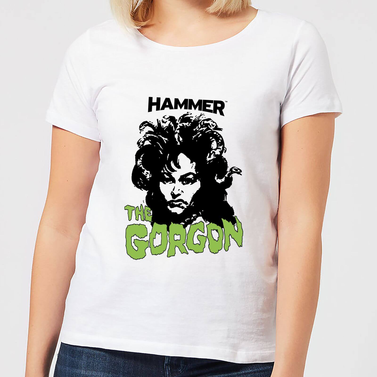 Hammer Horror The Gorgon Women's T-Shirt - White - 4XL - White