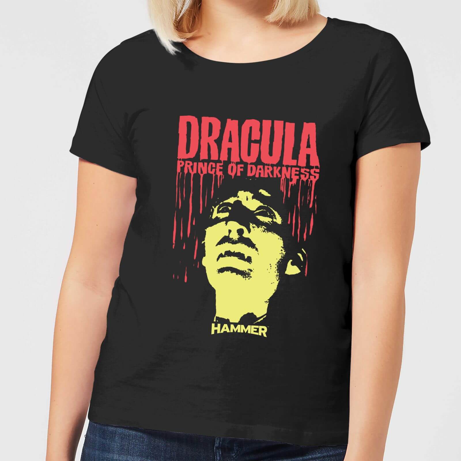 Hammer Horror Dracula Prince Of Darkness Women's T-Shirt - Black - 4XL