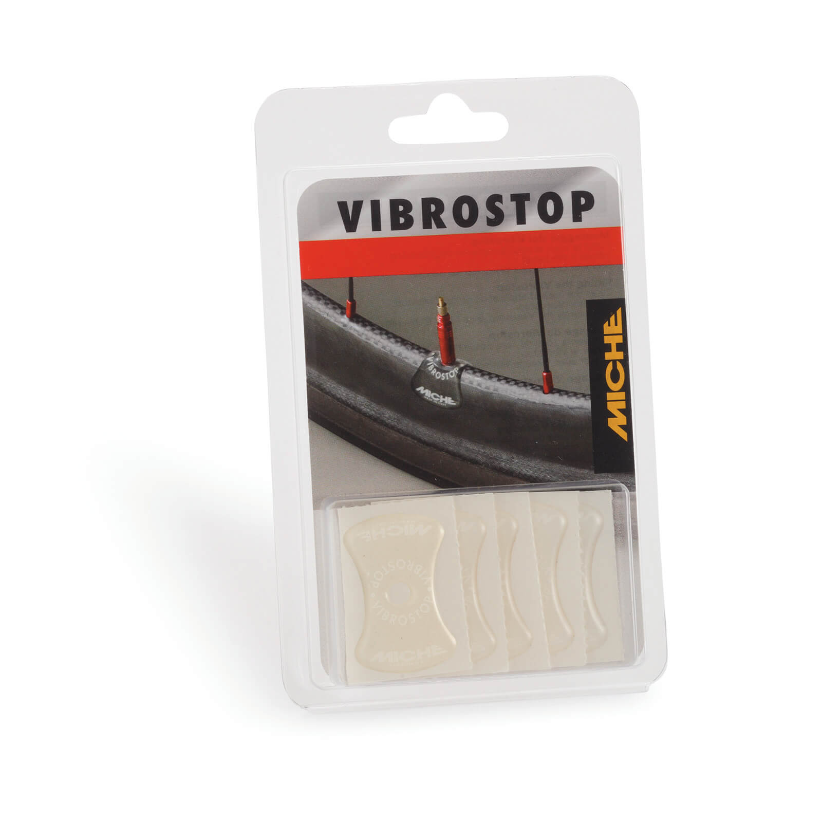 Miche VibroStop Valve Stickers - Clear (Set of 10)