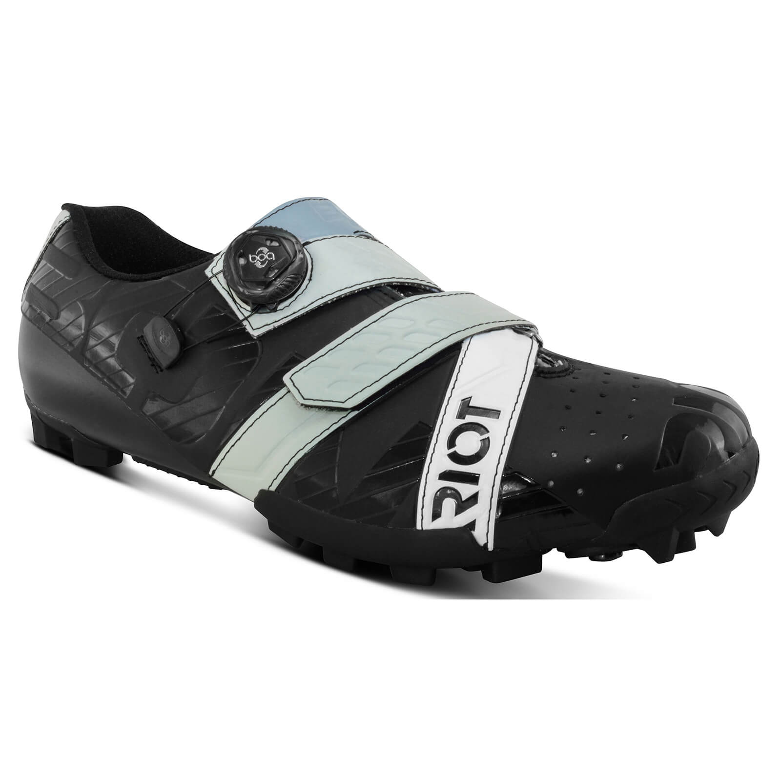 Bont Riot+ MTB Shoes - EU 40 - Black/Grey