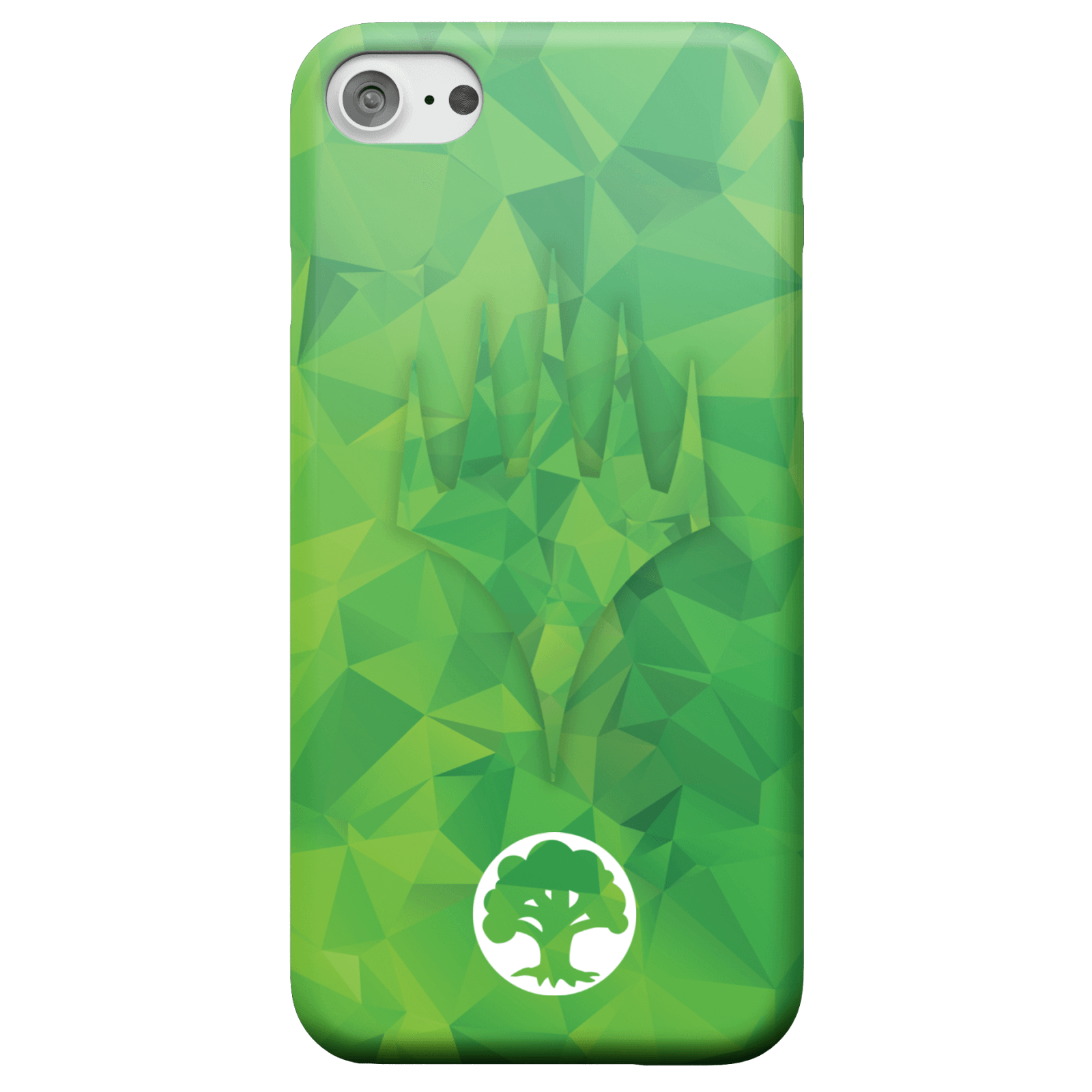 Magic The Gathering Green Mana Phone Case for iPhone and Android - Samsung S6 - Snap Case - Gloss