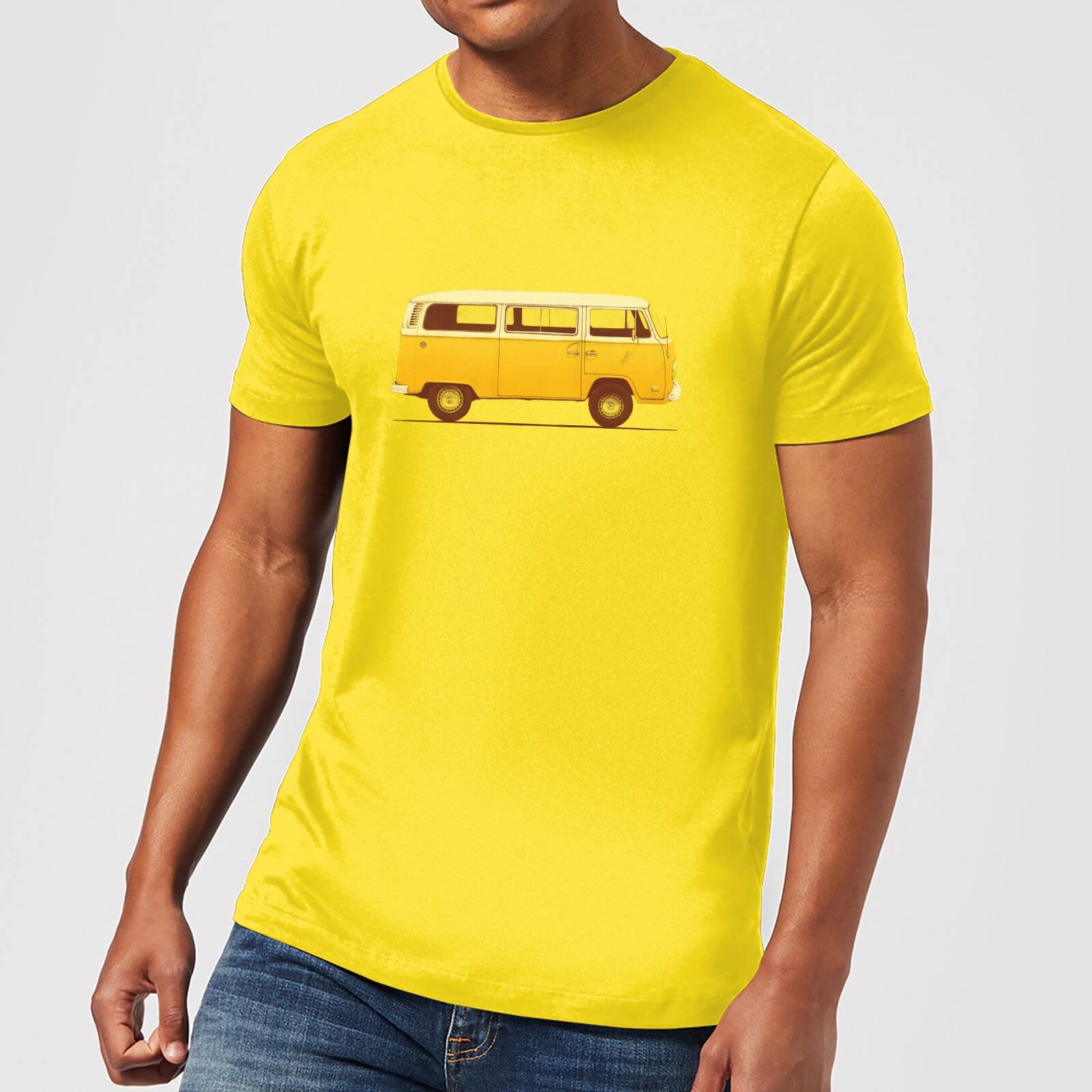 Florent Bodart Yellow Van Men's T-Shirt - Yellow - S - Yellow