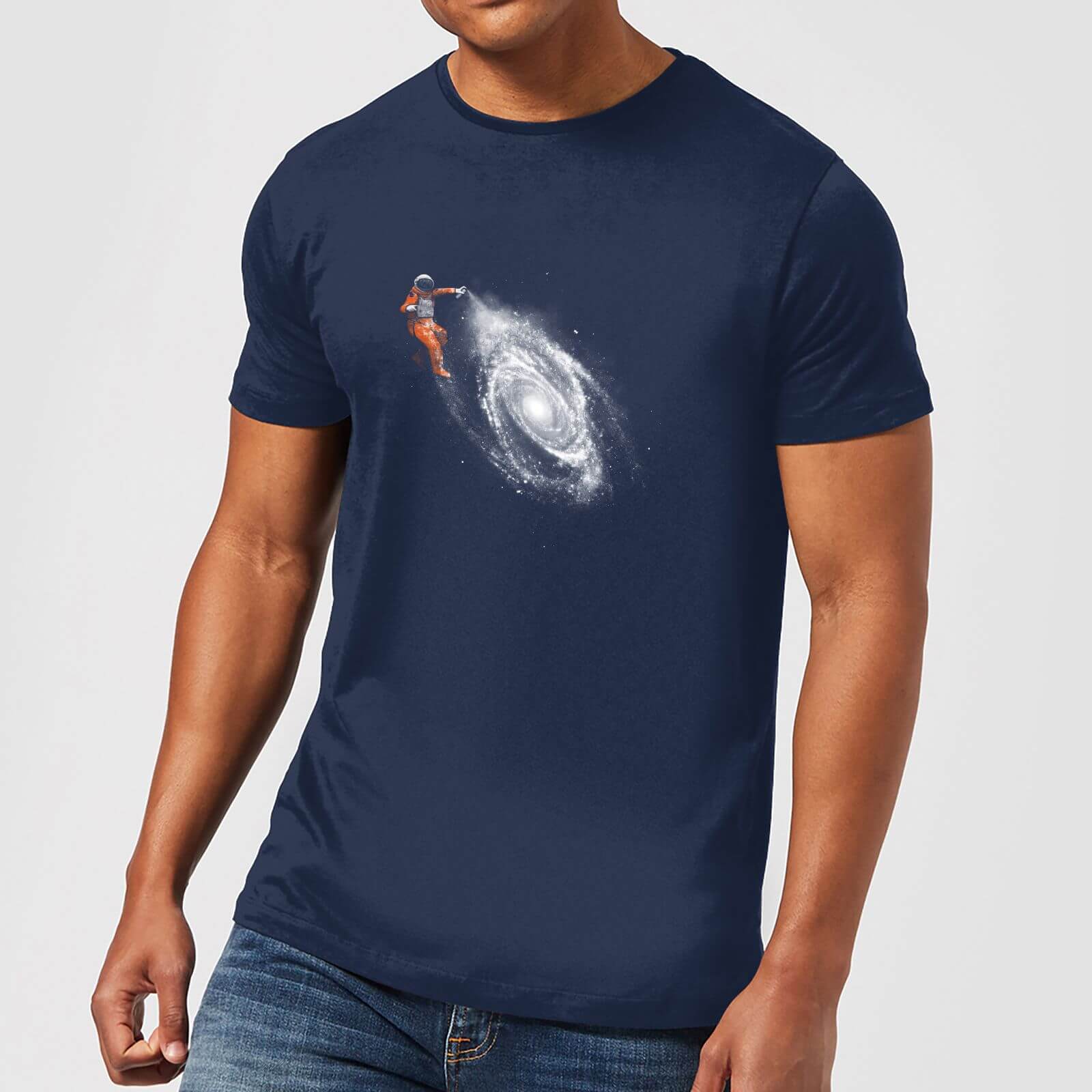Florent Bodart Space Art Men's T-Shirt - Navy - S