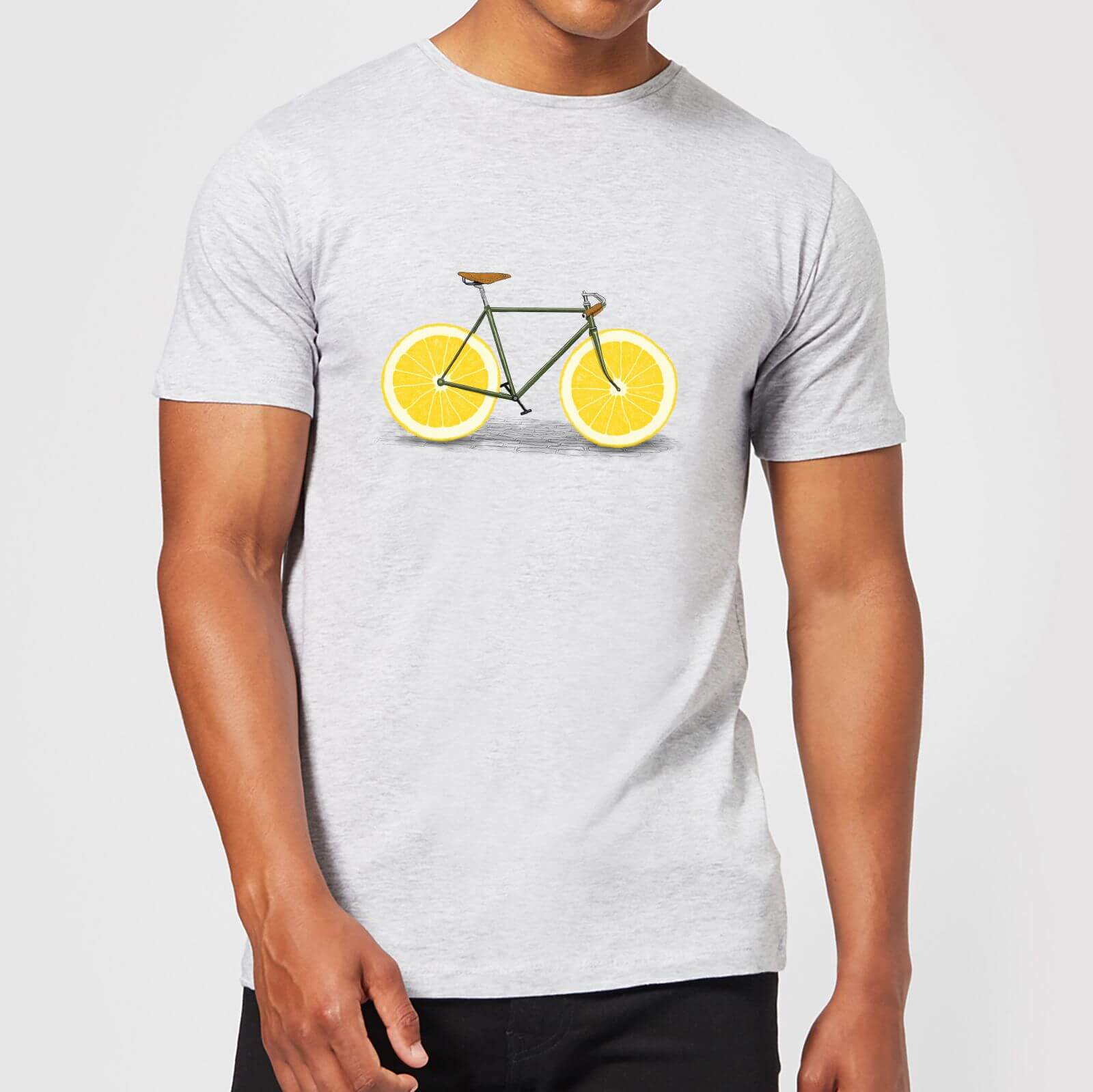 

Florent Bodart Citrus Lemon Men's T-Shirt - Grey - 5XL - Gris