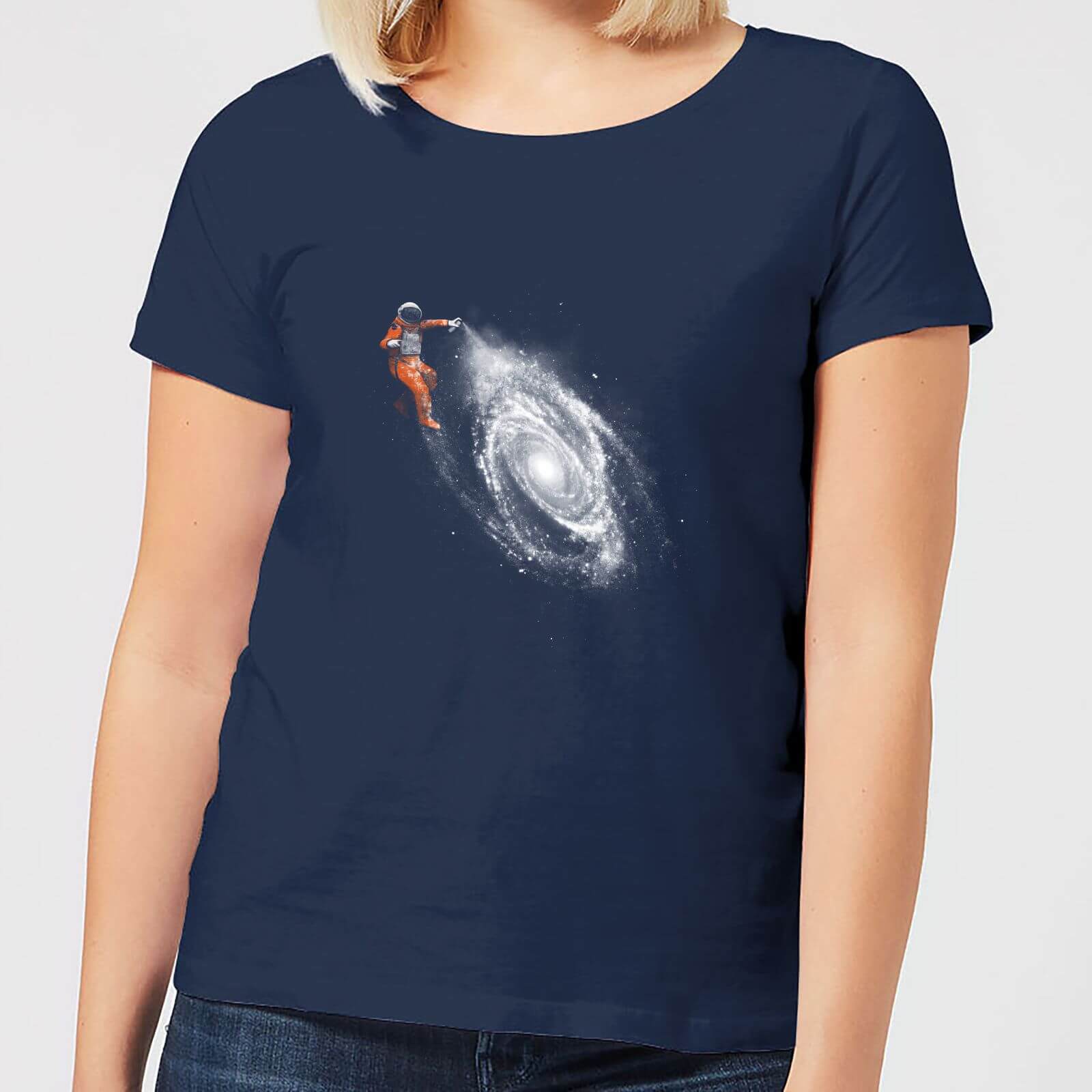 Florent Bodart Space Art Women's T-Shirt - Navy - S