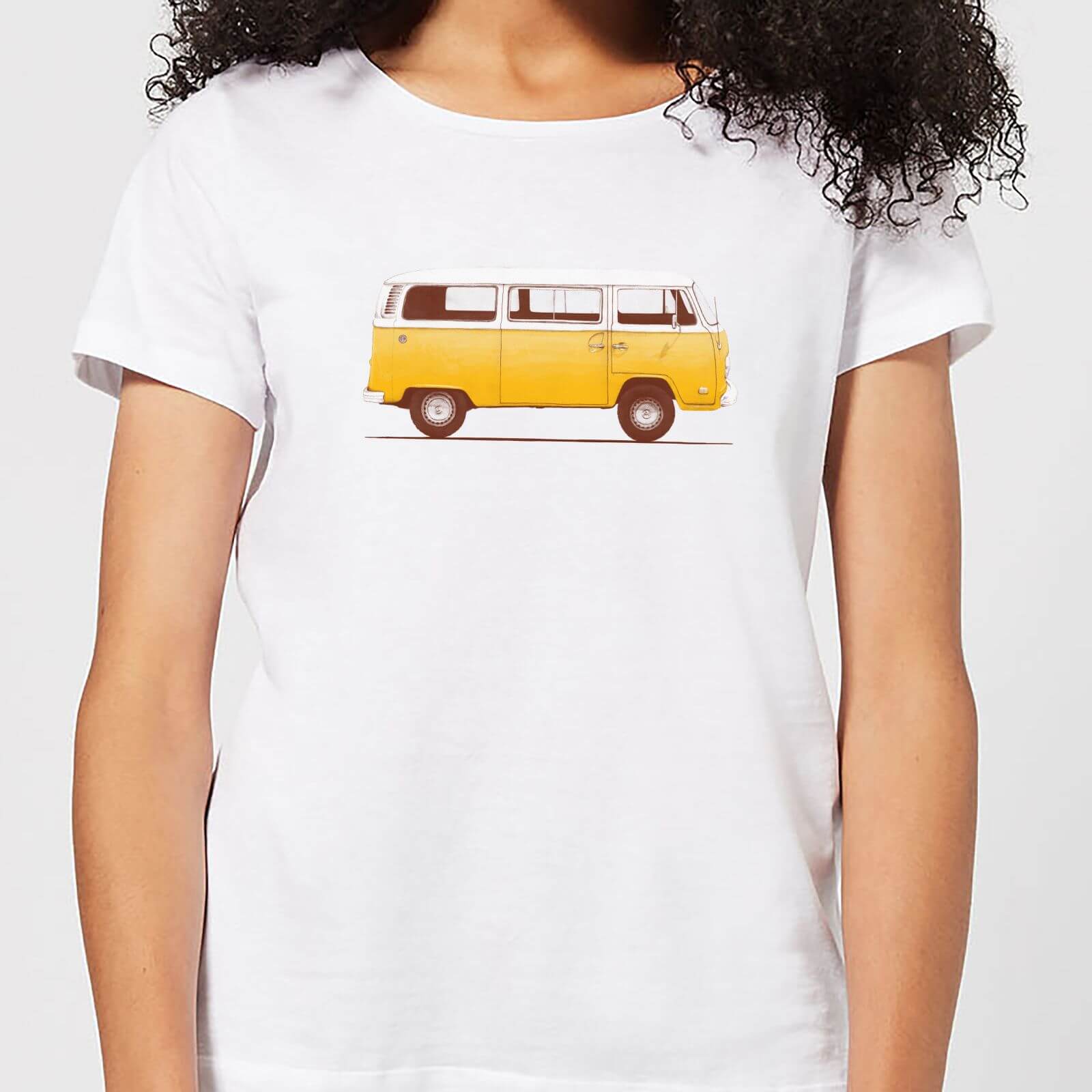 Florent Bodart Yellow Van Women's T-Shirt - White - S - White