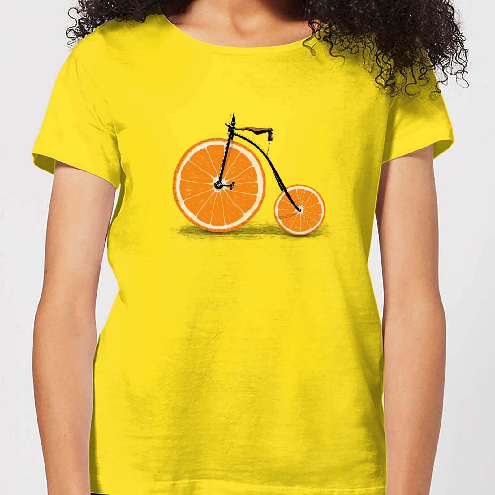 Florent Bodart Citrus Women's T-Shirt - Yellow - S - Yellow