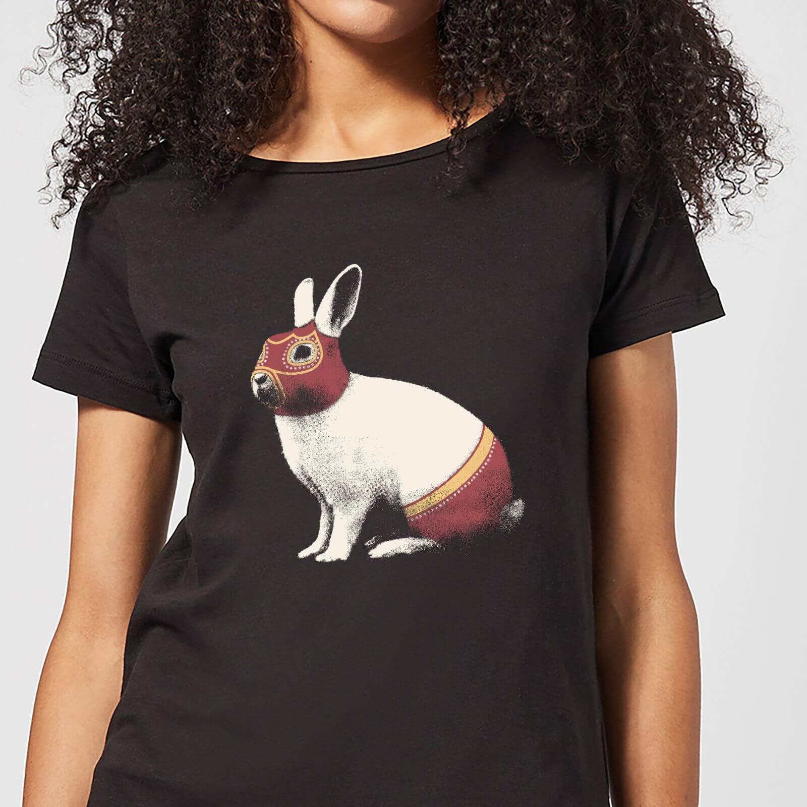 Florent Bodart Lapin Catcheur Women's T-Shirt - Black - 4XL - Black