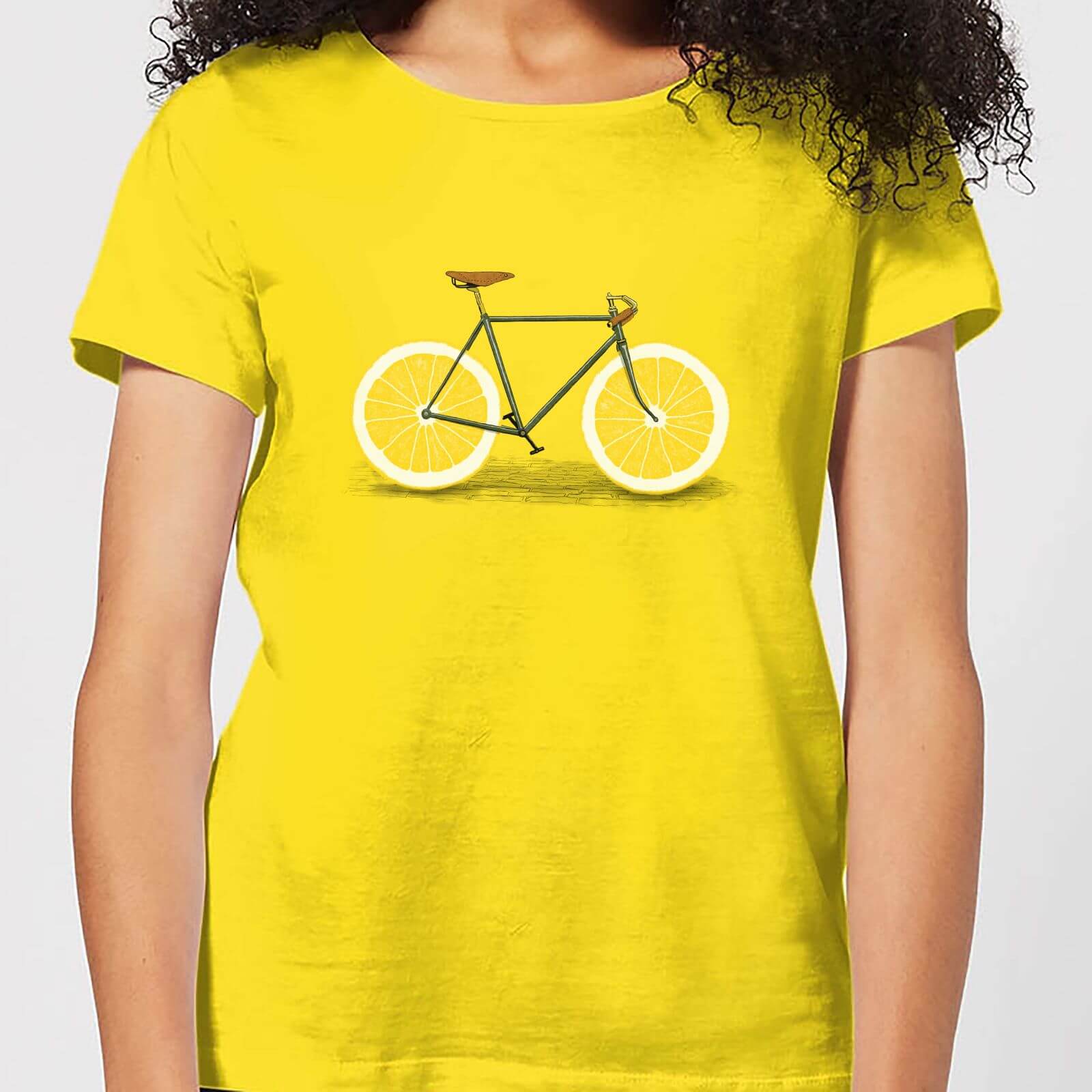 Florent Bodart Citrus Lemon Women's T-Shirt - Yellow - S - Yellow