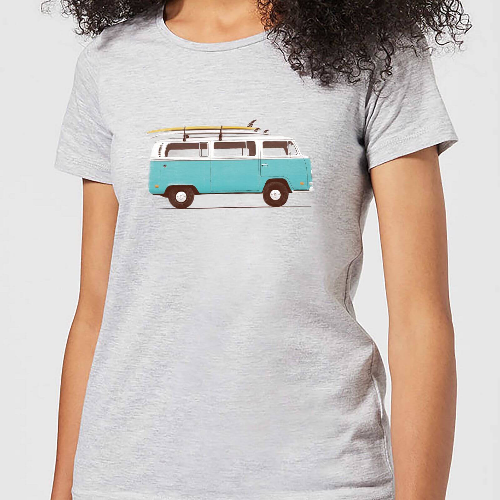 Florent Bodart Blue Van Women's T-Shirt - Grey - S - Grey