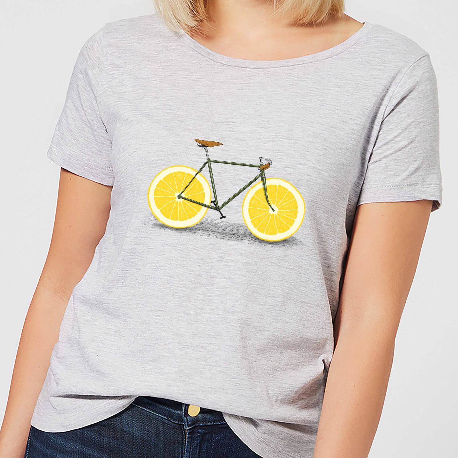 Florent Bodart Citrus Lemon Women's T-Shirt - Grey - 3XL - Grey
