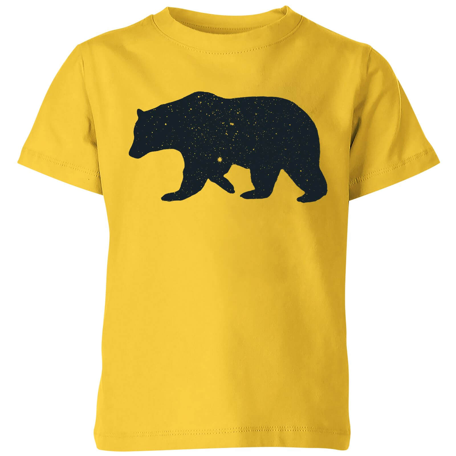 Florent Bodart Bear Kids' T-Shirt - Yellow - 3-4 Years - Yellow
