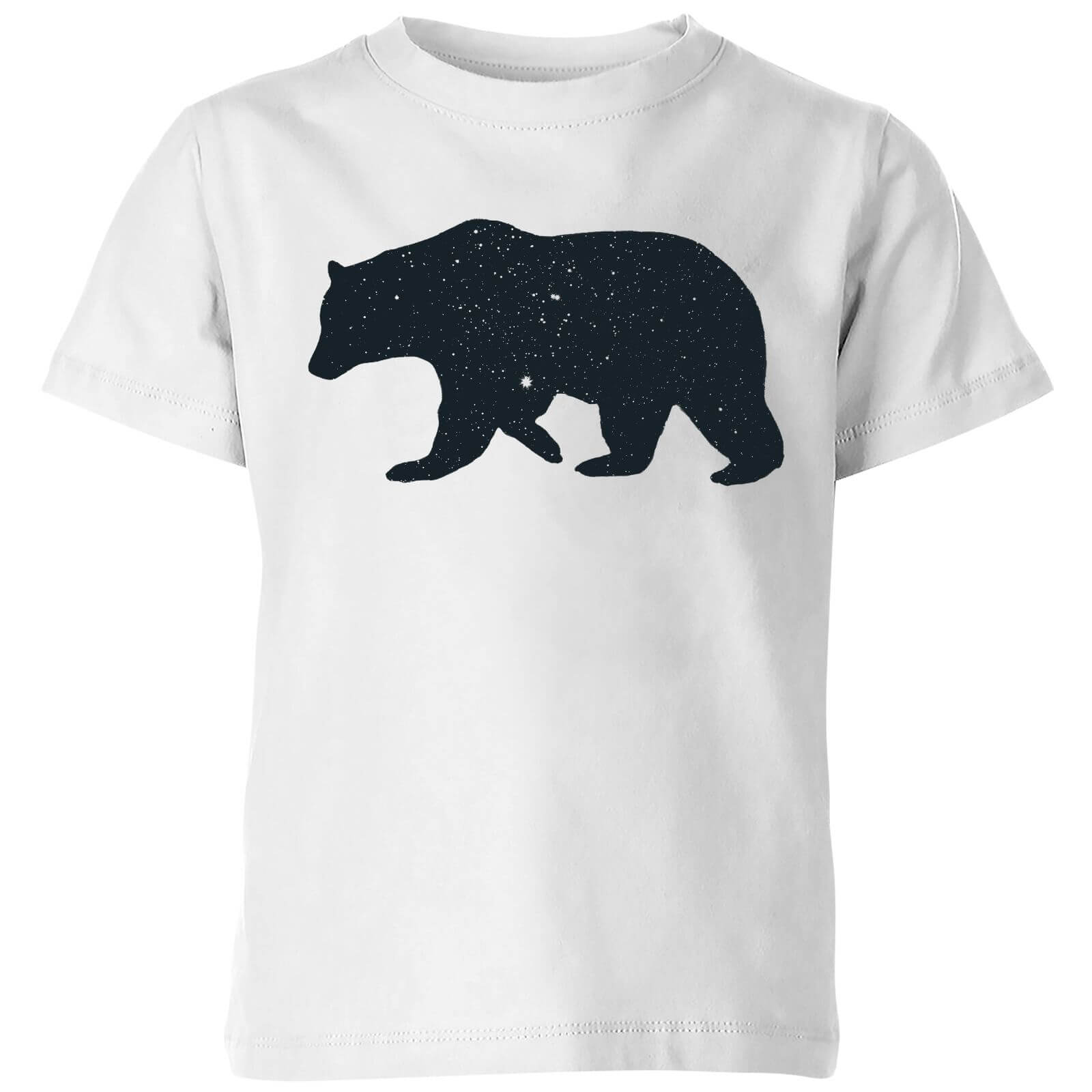 Florent Bodart Bear Kids' T-Shirt - White - 3-4 Years - White